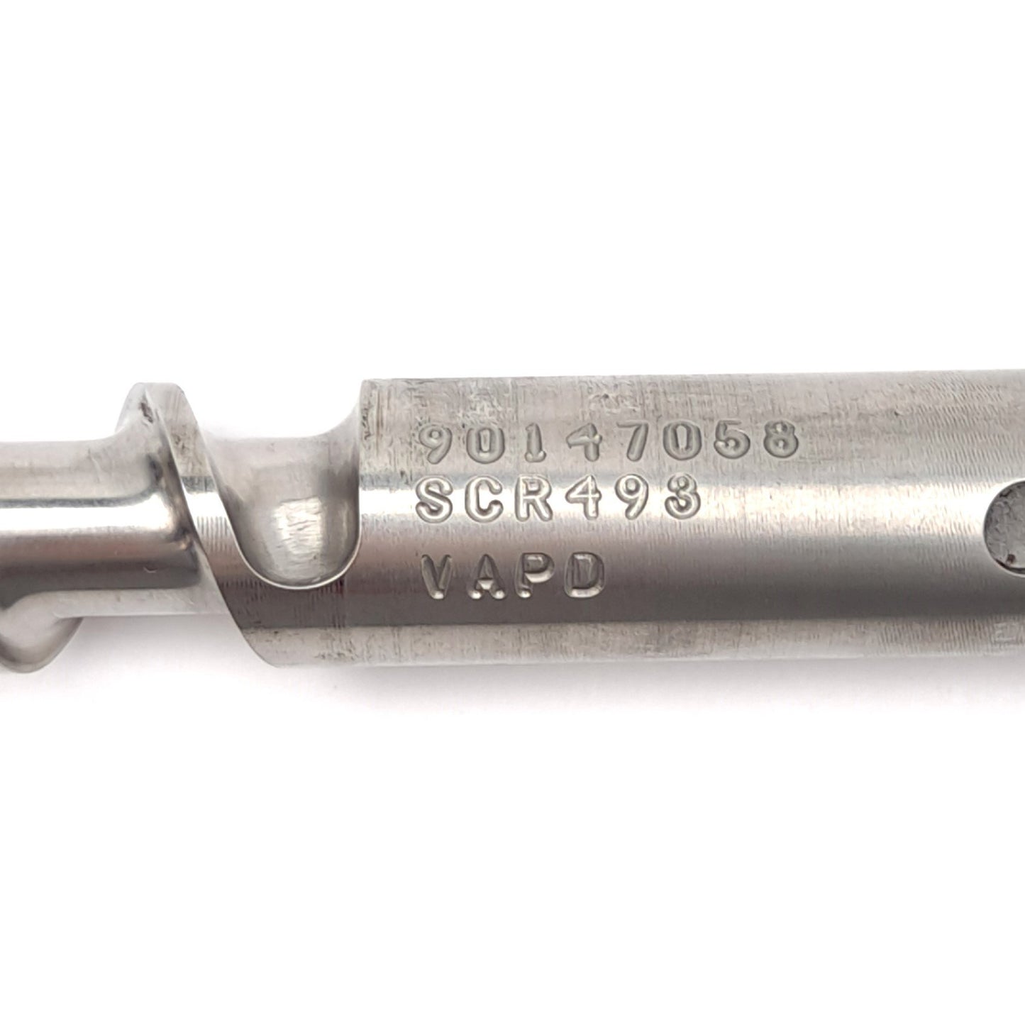 Used Davis Standard 1" Extruder Feedscrew, 31-3/4" Long, 27-1/4" Screw, 3.3mm Thread