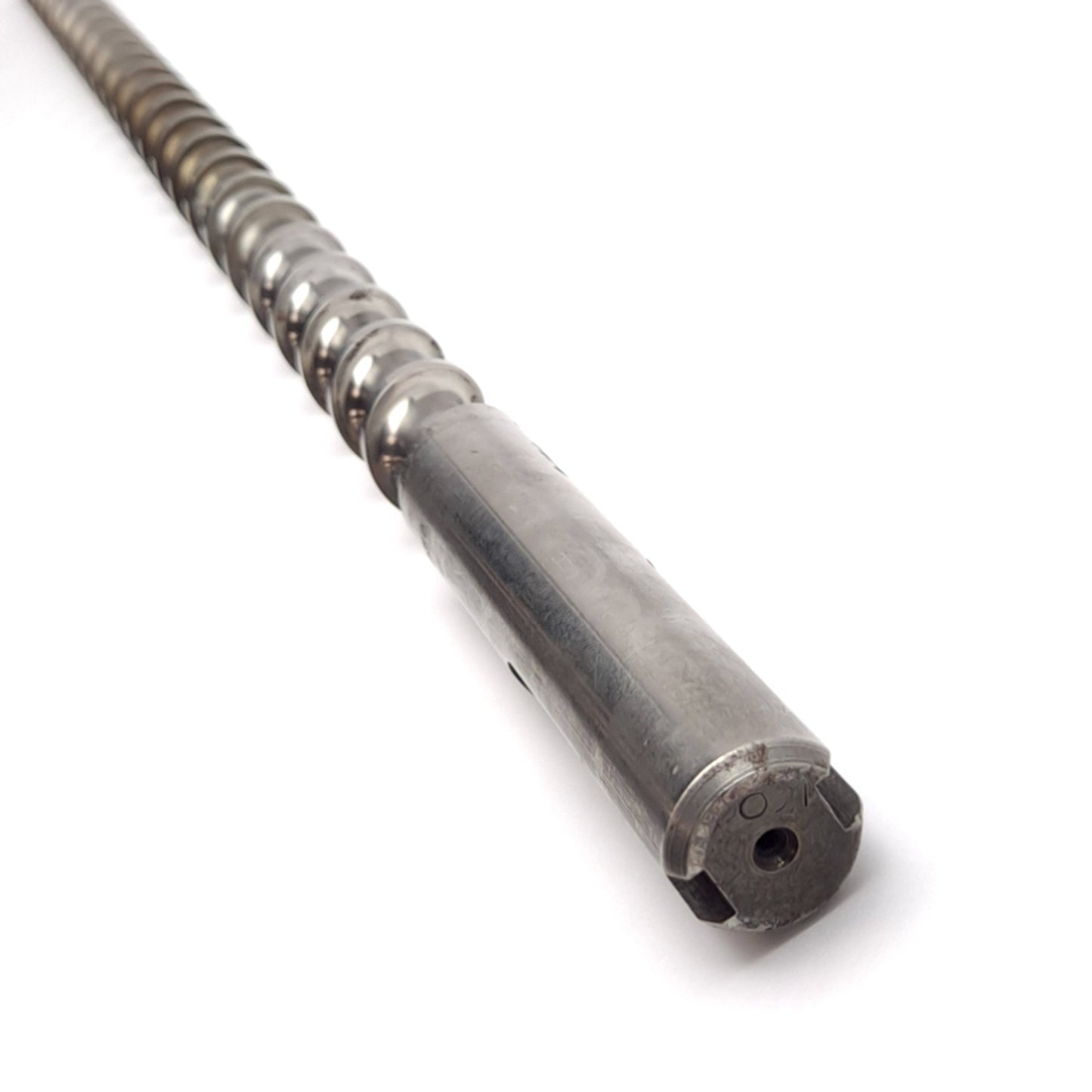 Used Davis Standard 1" Extruder Feedscrew, 31-3/4" Long, 27-1/4" Screw, 3.3mm Thread