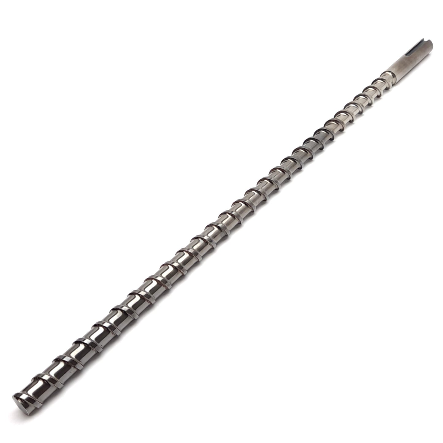 Used Davis Standard 1" Extruder Feedscrew, 31-3/4" Long, 27-1/4" Screw, 3.7mm Thread