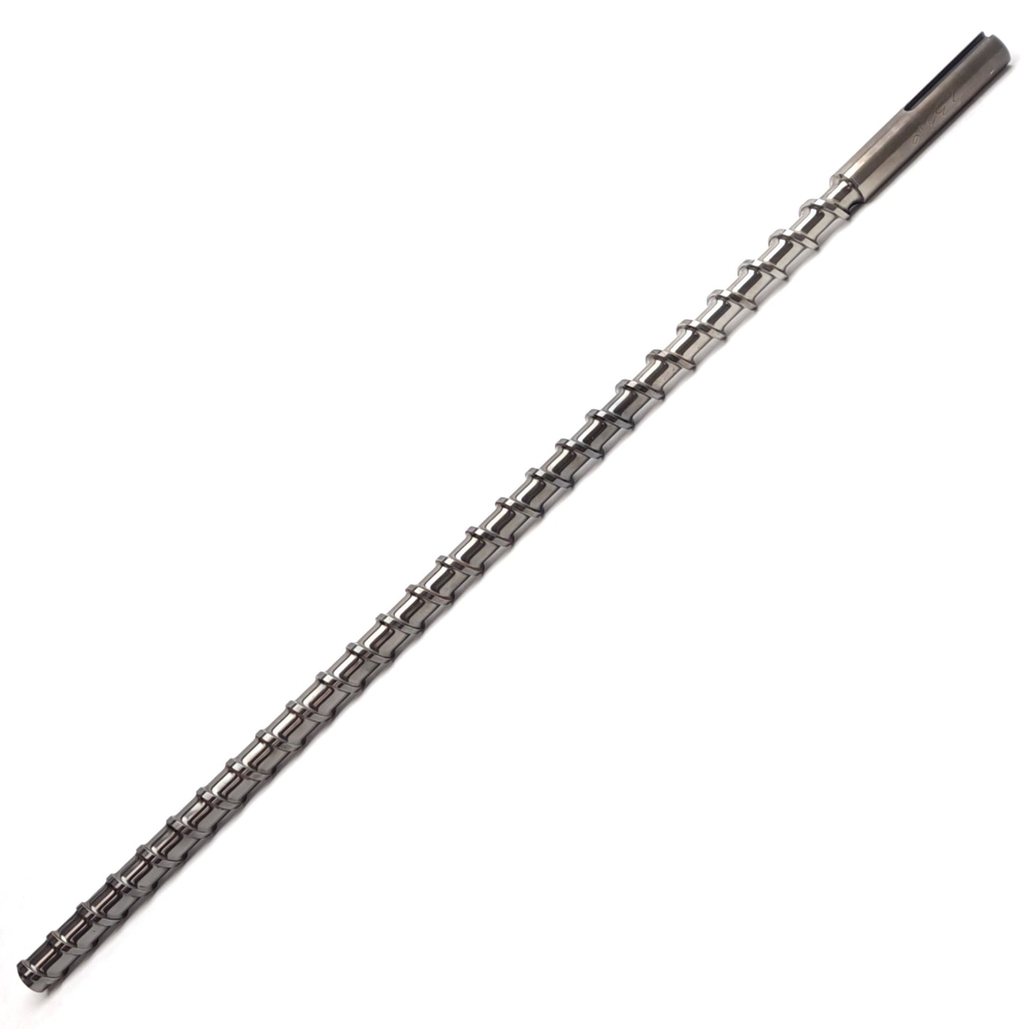 Used Davis Standard 1" Extruder Feedscrew, 31-3/4" Long, 27-1/4" Screw, 3.7mm Thread