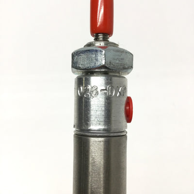 New – Open box Bimba 028-DXP Air Cylinder, Double-Acting, 9/16" Bore, 8" Stroke, 250psi