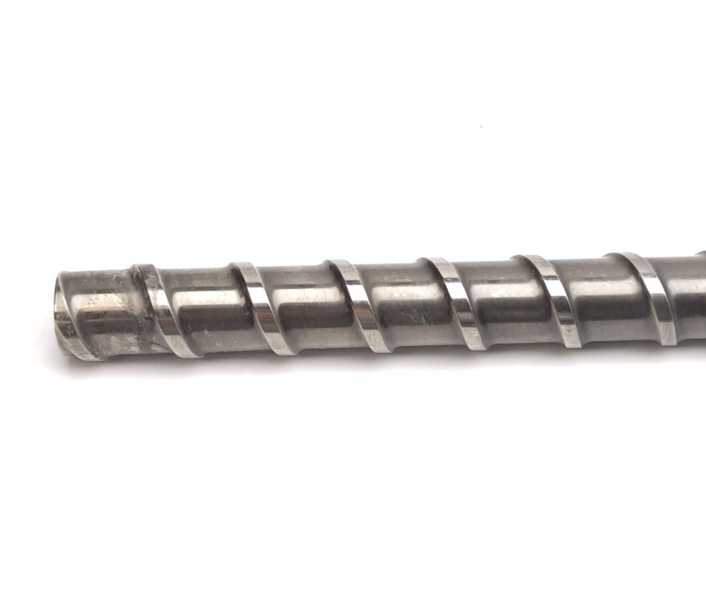Used Davis Standard 1" Extruder Feedscrew, 31-3/4" Long, 27-1/4" Screw, 3.5mm Thread