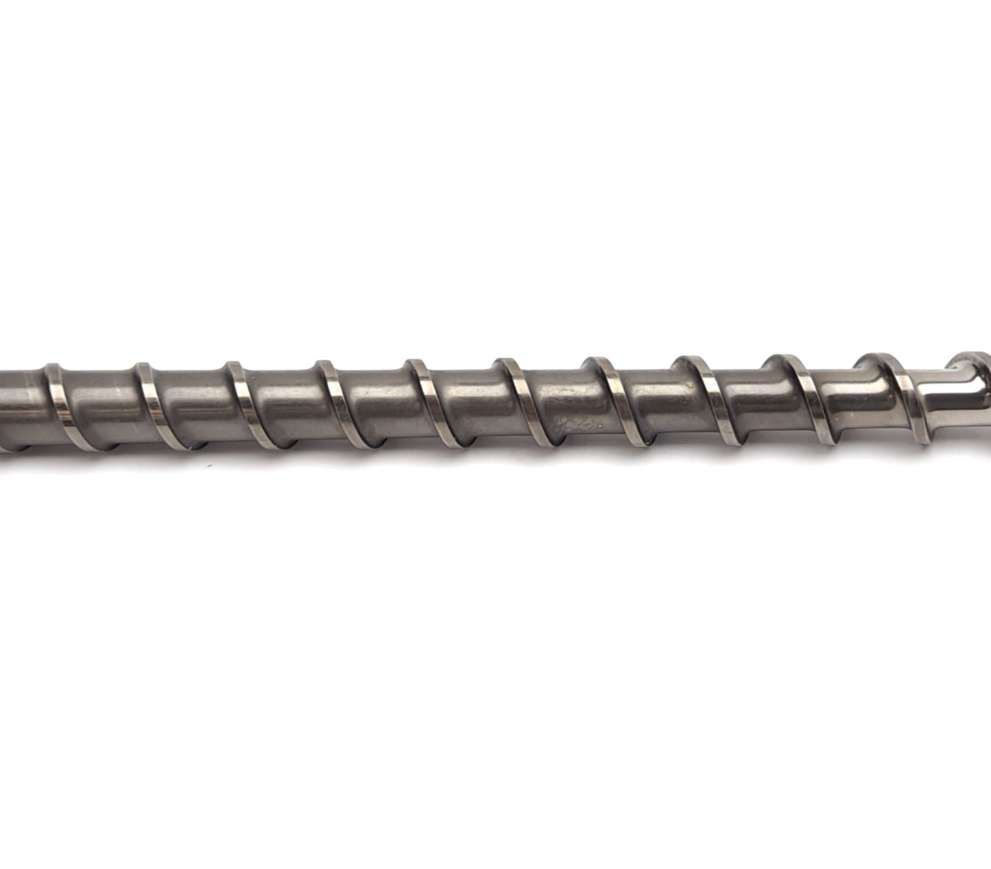 Used Davis Standard 1" Extruder Feedscrew, 31-3/4" Long, 27-1/4" Screw, 3.5mm Thread