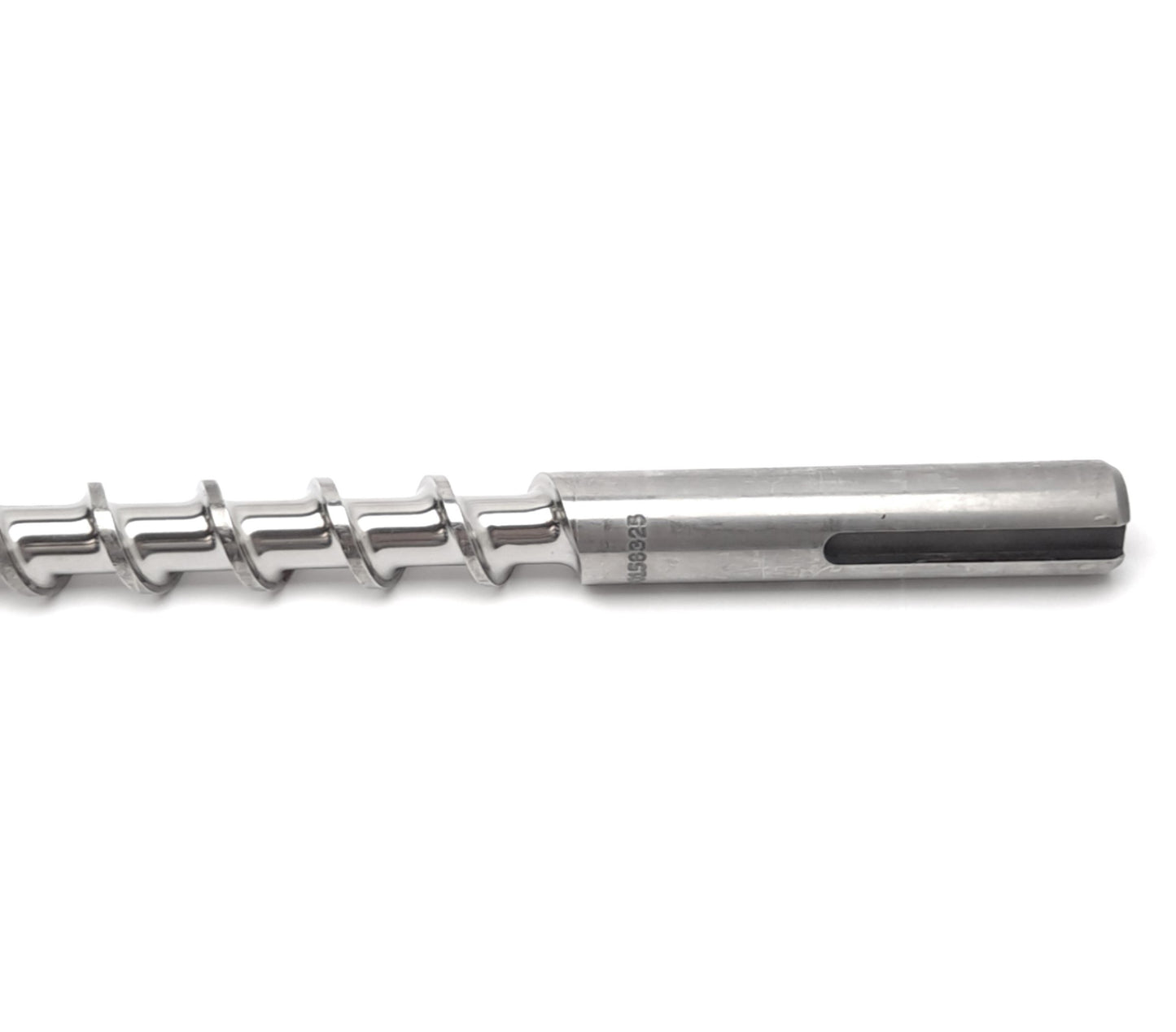 Used Davis Standard 1" Extruder Feedscrew, 31-3/4" Long, 27-1/4" Screw, 3.5mm Thread