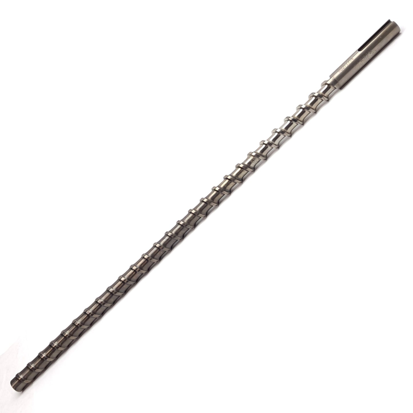 Used Davis Standard 1" Extruder Feedscrew, 31-3/4" Long, 27-1/4" Screw, 4.3mm Thread