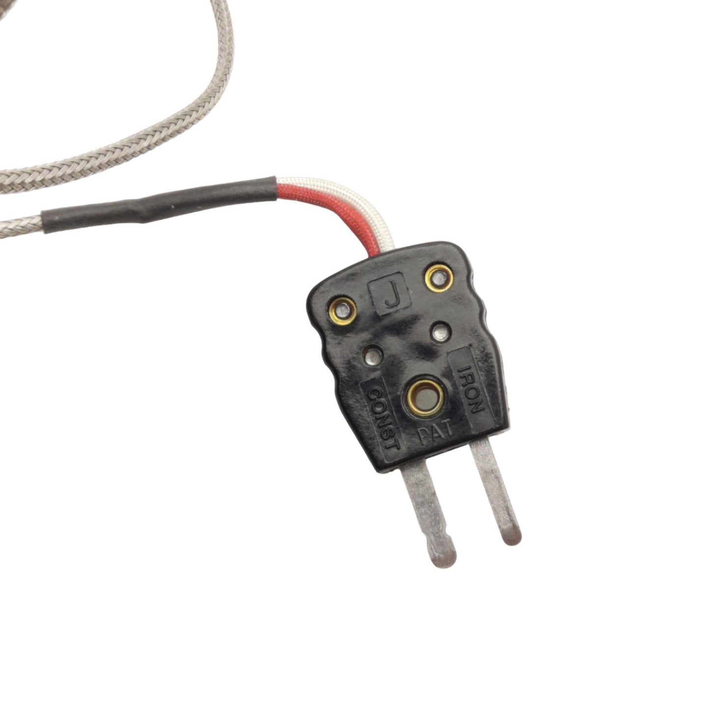 Used Watlow AFEKWFA40G050 Thermocouple, 45° Bend, ø0.063in x 4in, Type J, 5ft Leads
