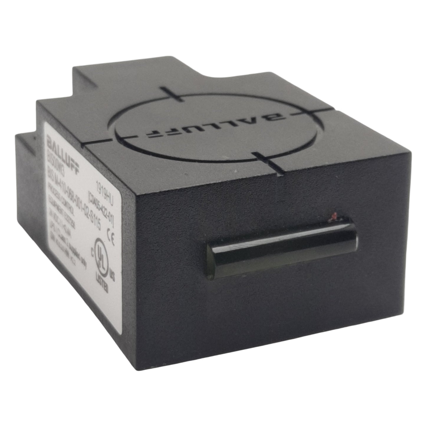 Used Balluff BIS00W3 RFID Read/Write Head, 24VDC, M12 8-Pin Male, For HF 13.56MHz