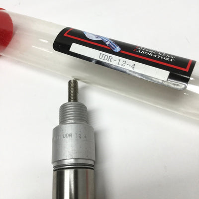New Clippard UDR-12-4 SS Pneumatic Cylinder, Ø3/4" Bore, 4" Stroke, 1/8" NPT