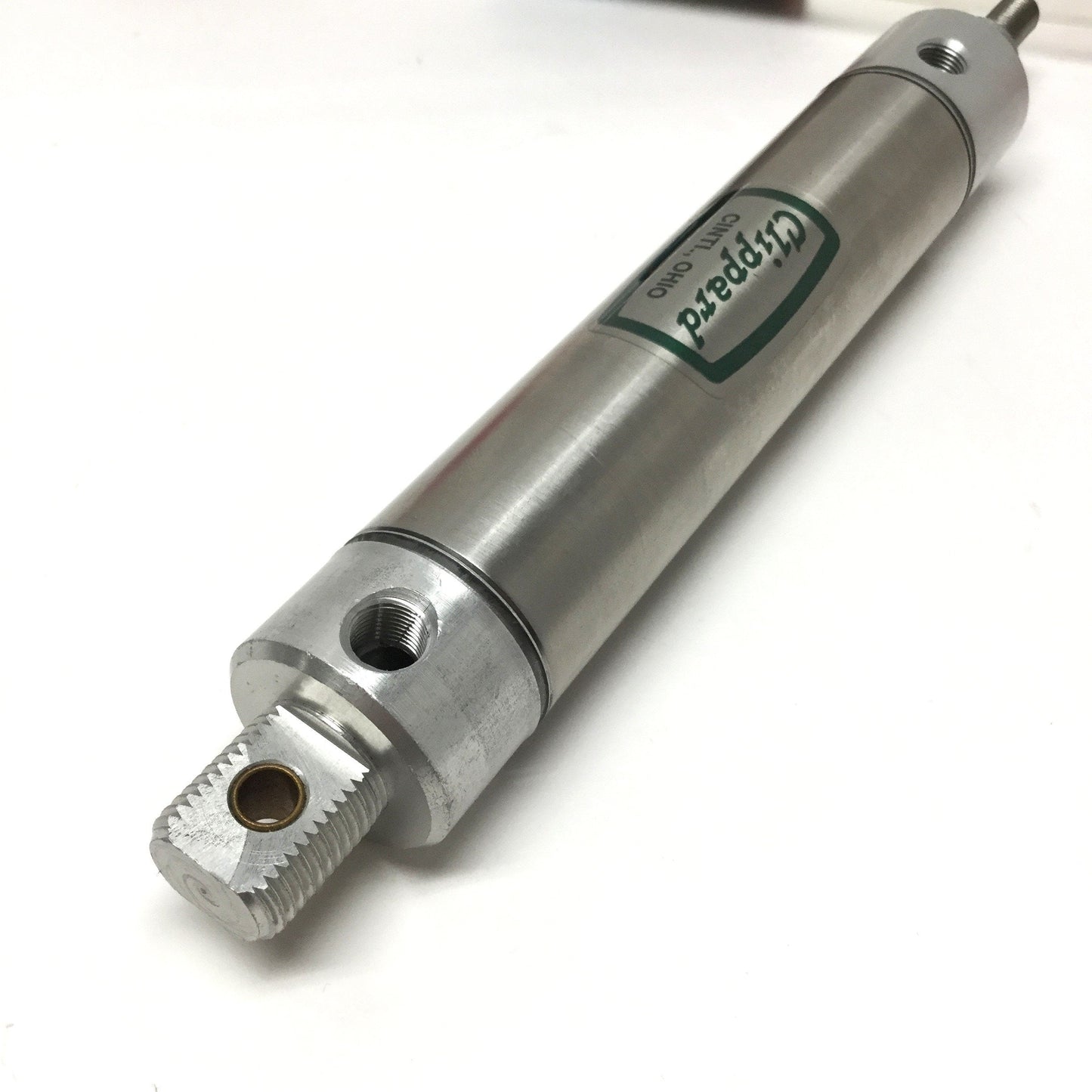 New Clippard UDR-20-4 SS Pneumatic Cylinder, Ø1-1/4" Bore, 4" Stroke, 1/8" NPT