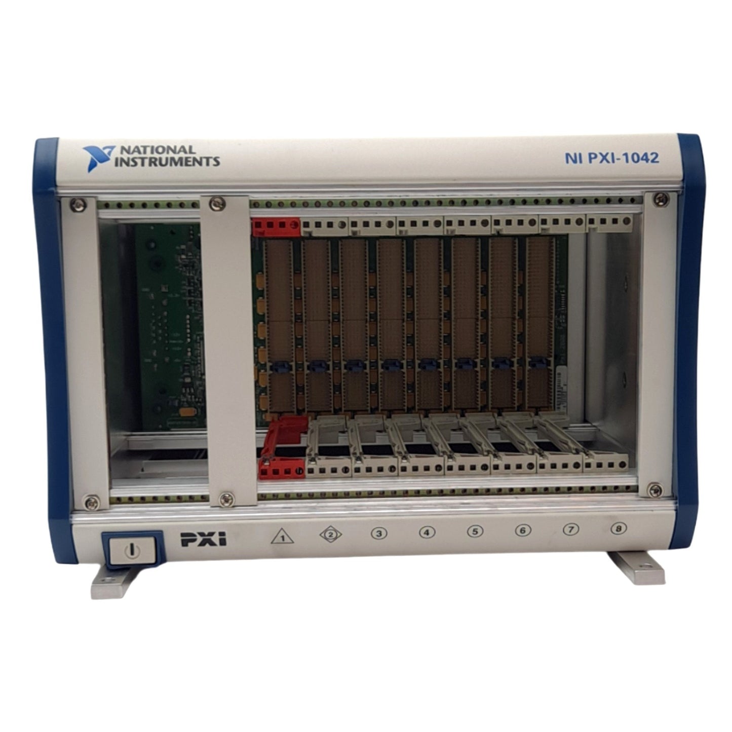 Used National Instruments PXI-1042 PXI Chassis, 8-Slot Universal, 100-240VAC 8A