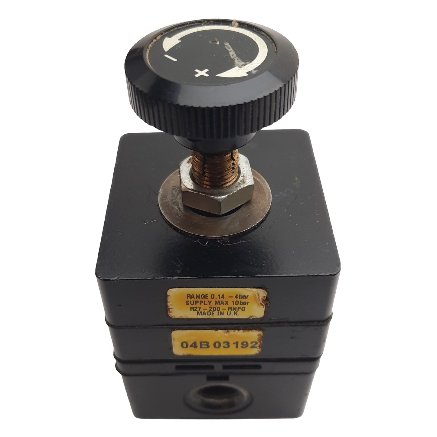 Used Norgren R27-200-RNFG Pressure Regulator, G1/4in, 0.14-4bar Set Range, 10bar Max