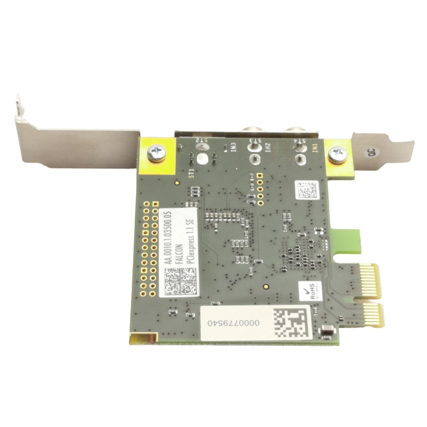 Used Falcon Express AA.0010.1.03500.05 IDS Camera Frame Grabber, PCIe, 4-Pin S-Video
