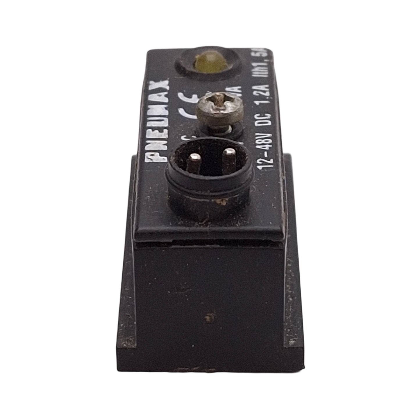 Used Pneumax RS.DC Magnetic Reed Sensor, Normally Open, 12-48VDC, M8 2-Pin Male
