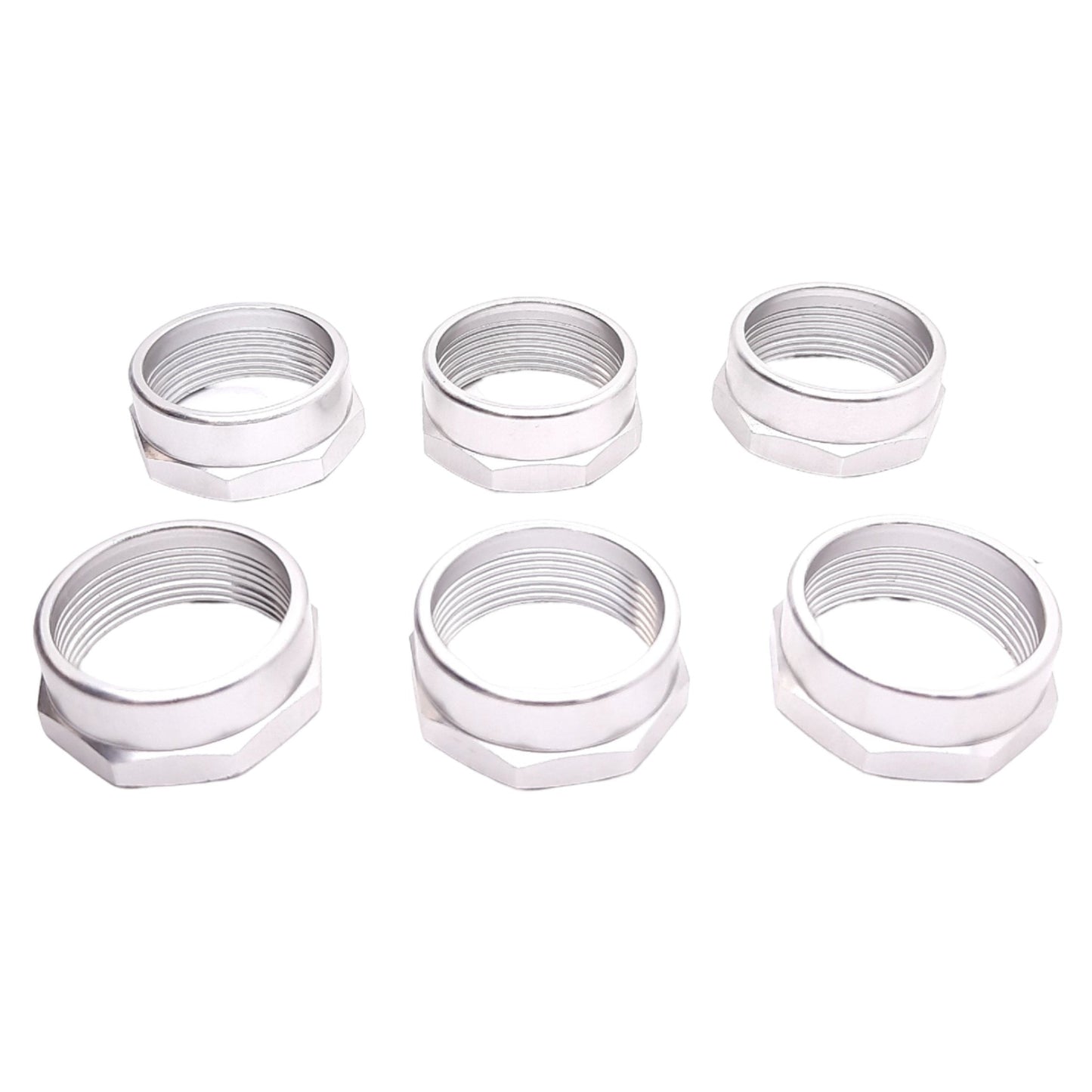 New Lot of 6 Allen-Bradley 800T-N143 Momentary Pushbutton Guard, 30mm, 1/2"