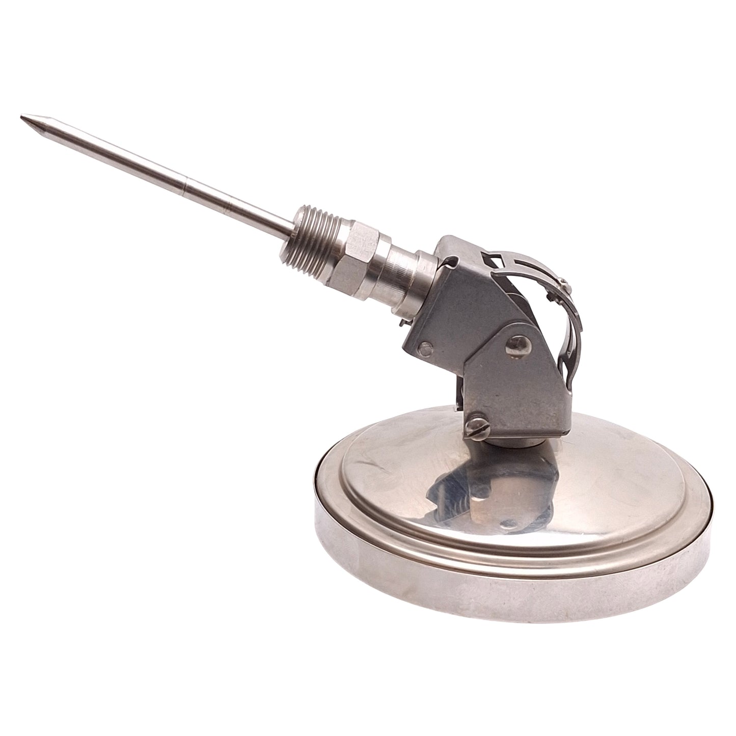 Used Tel-Tru AA575R Bimetal Thermometer ø5" Dial, 4" Stem, 0-250°F, 1/2" NPT