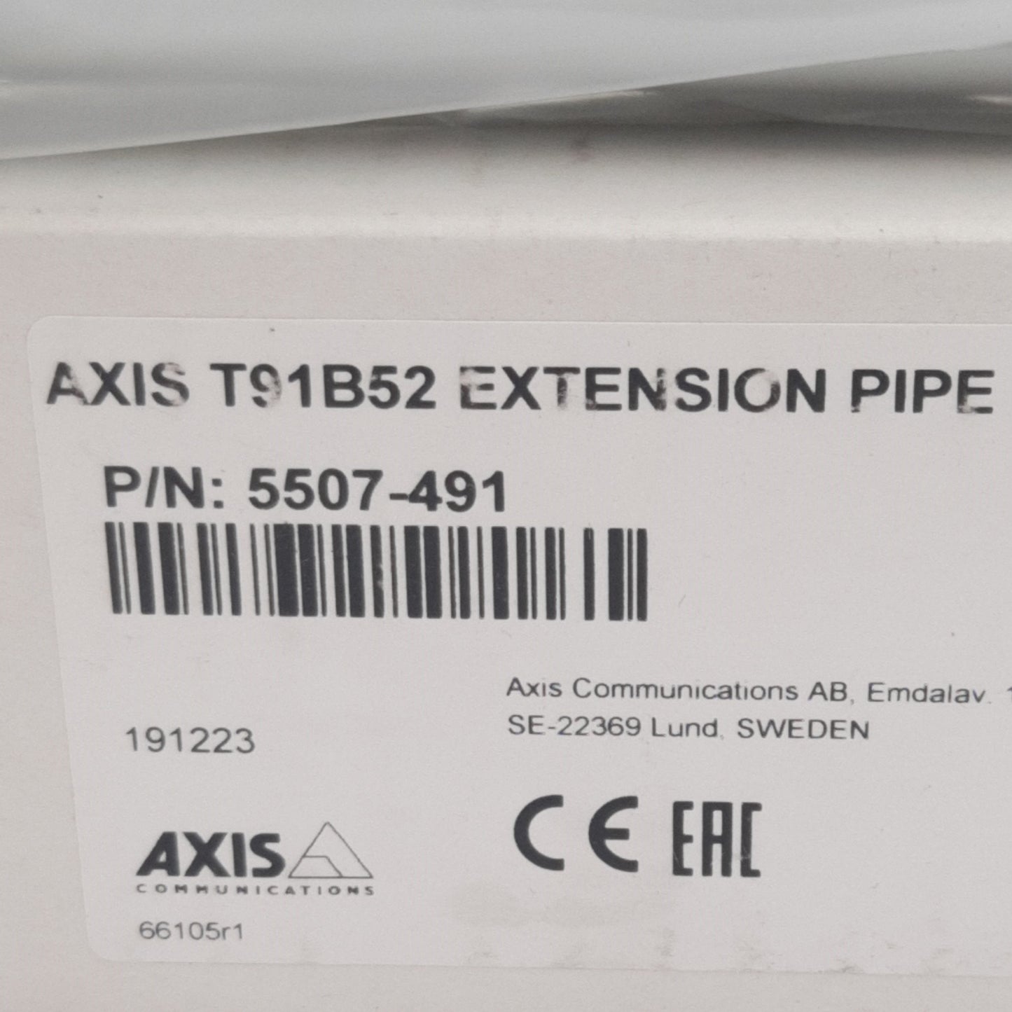 New Axis 5507-491 T91B52 Extension Pipe, 30cm, 1.5in NPS Male/Female Thread