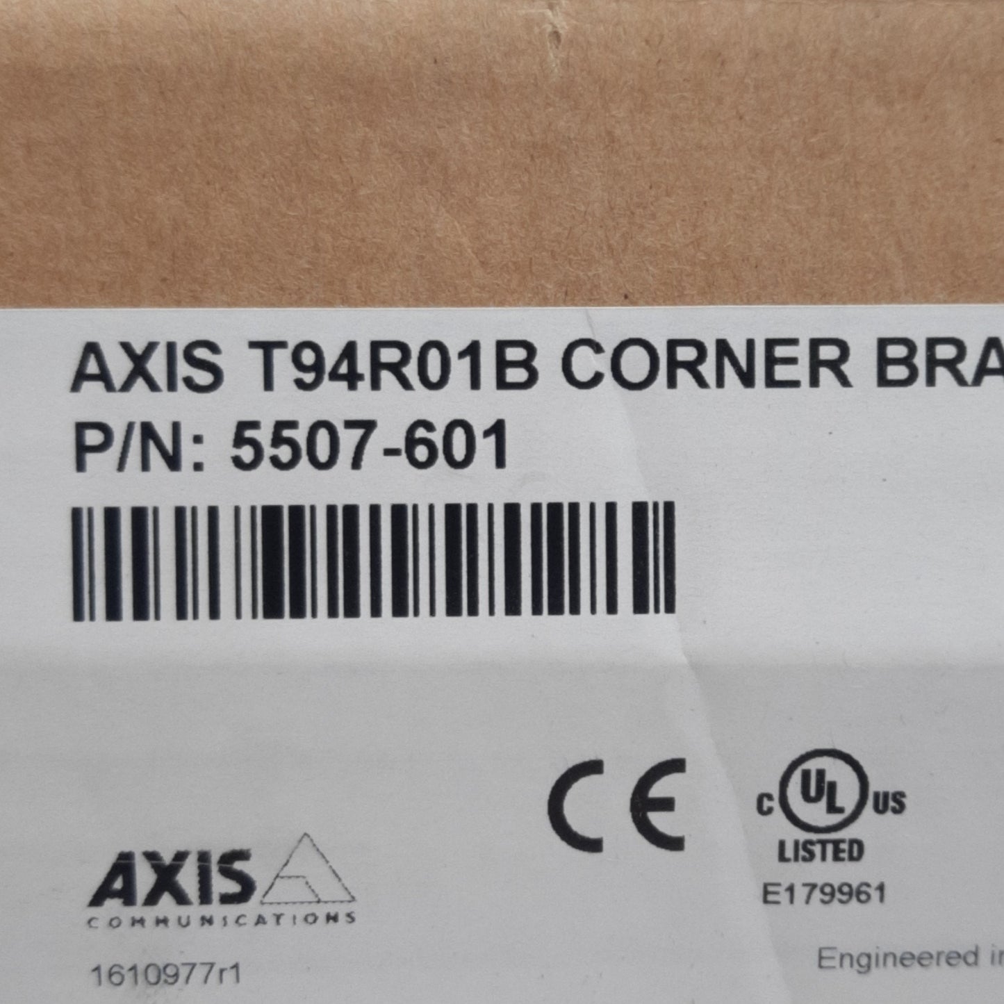 New Axis 5507-601 T94R01B Corner Bracket For Cameras, Wall Mounted, 171.7x120x102mm