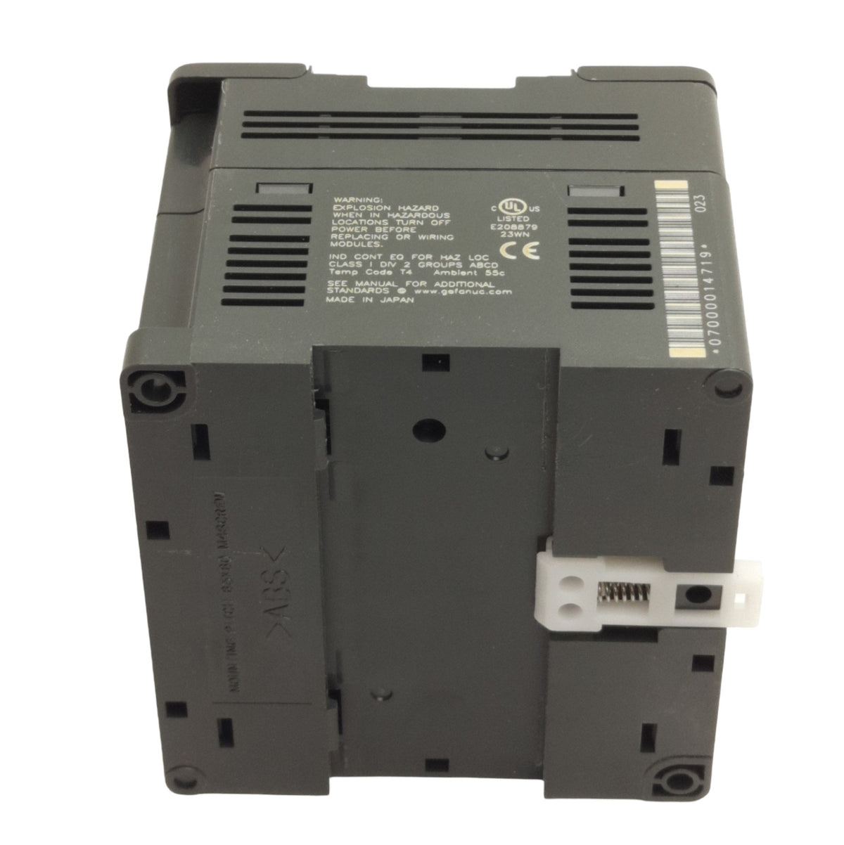 Used GE Fanuc IC200UDR002-8A VersaMax Micro Controller, 8 DC Inputs, 6 Relay Outputs