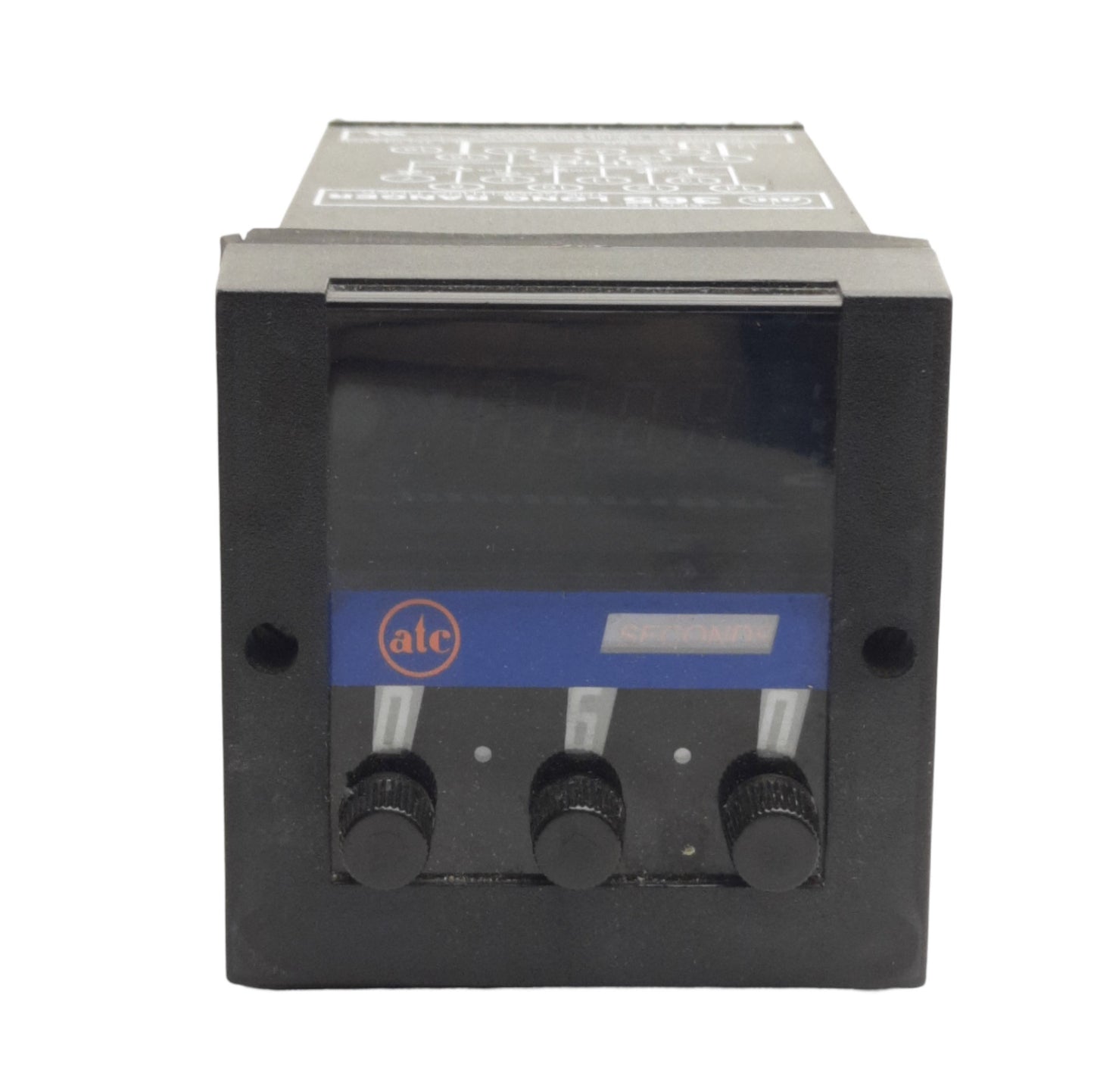 Used ATC 365B300Q30PX Long Ranger Timer 120VAC, 0.01s to 999hr, Relay Output DPDT