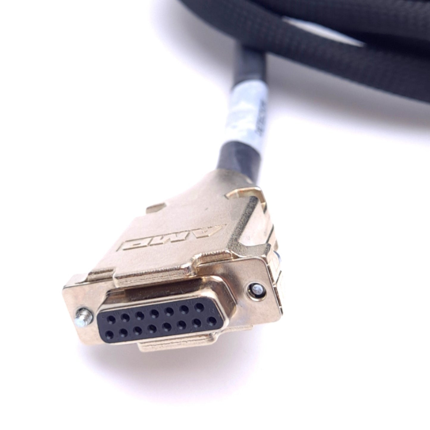 Used Thermo Fisher 085-014200 SDD Support Assembly Cable, D-Sub 15-Pin M/F, 16ft