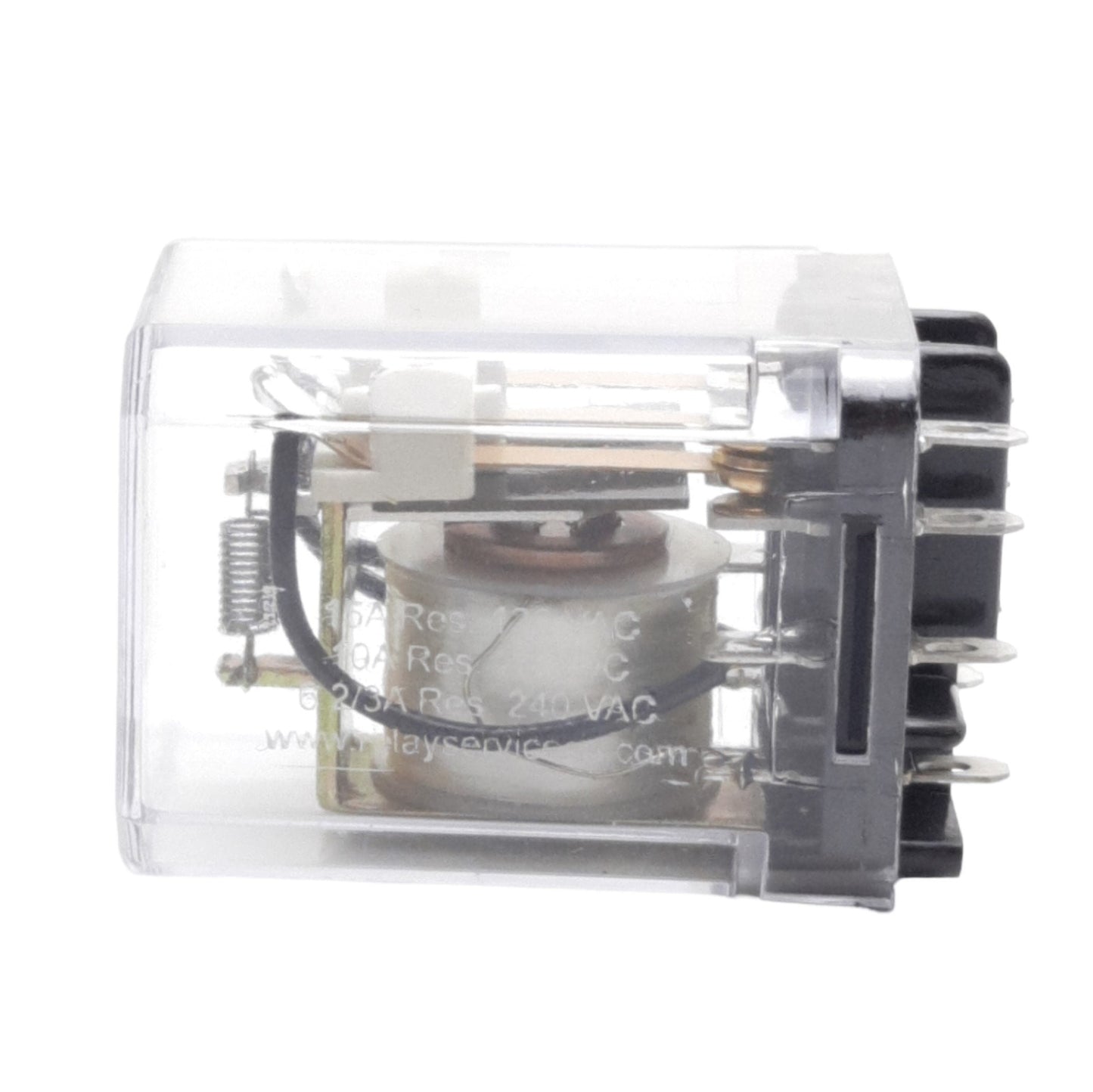 Used Relay Service Co 999KUE General Purpose Relay 240VAC/28VDC 10A 3PDT, 115VAC Coil