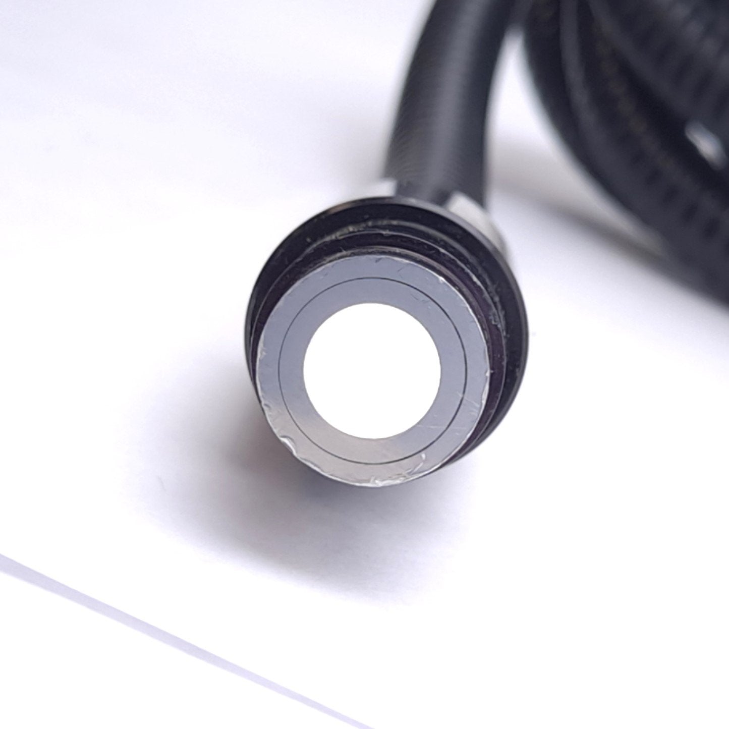 Used Schott Fiber Optic Ring Light for Microscope, ø64mm, ø9mm Bundle, 4m Length