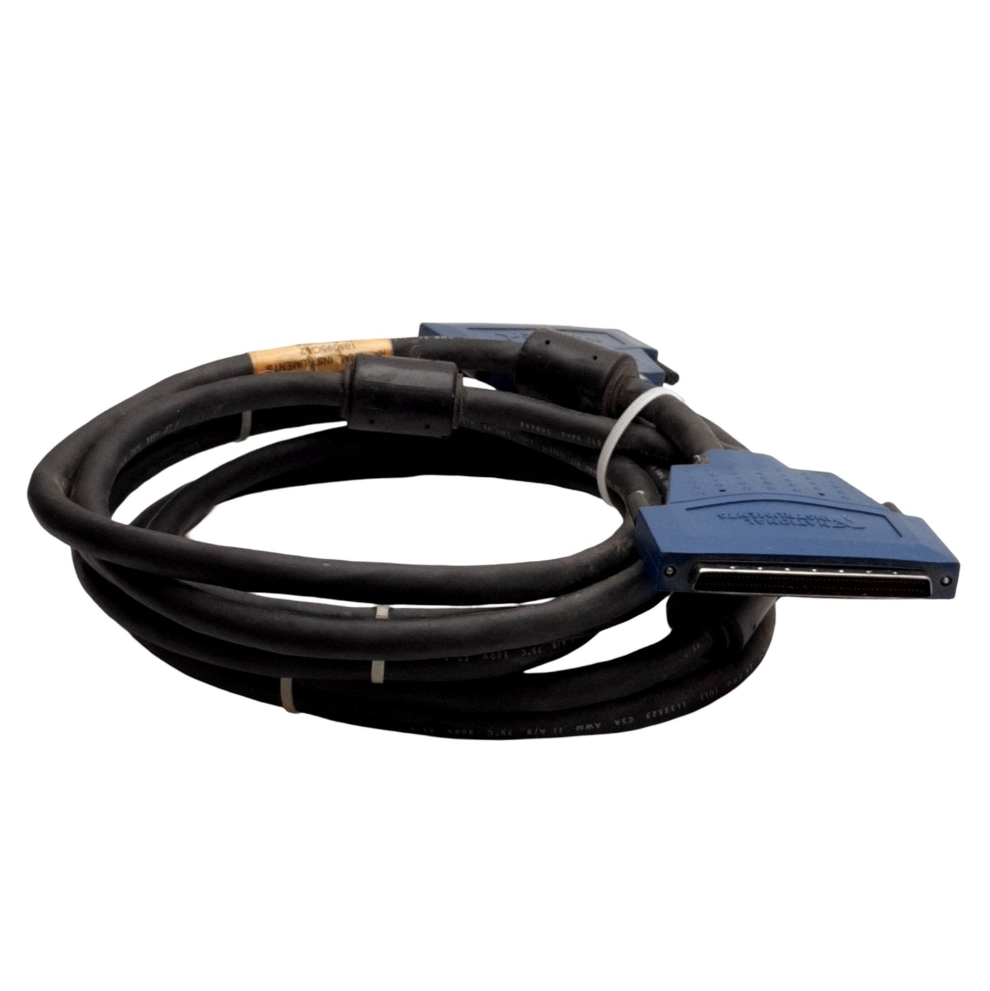 Used National Instruments 185085C-02 Shielded 100-Conductor Cable, 2 Meters