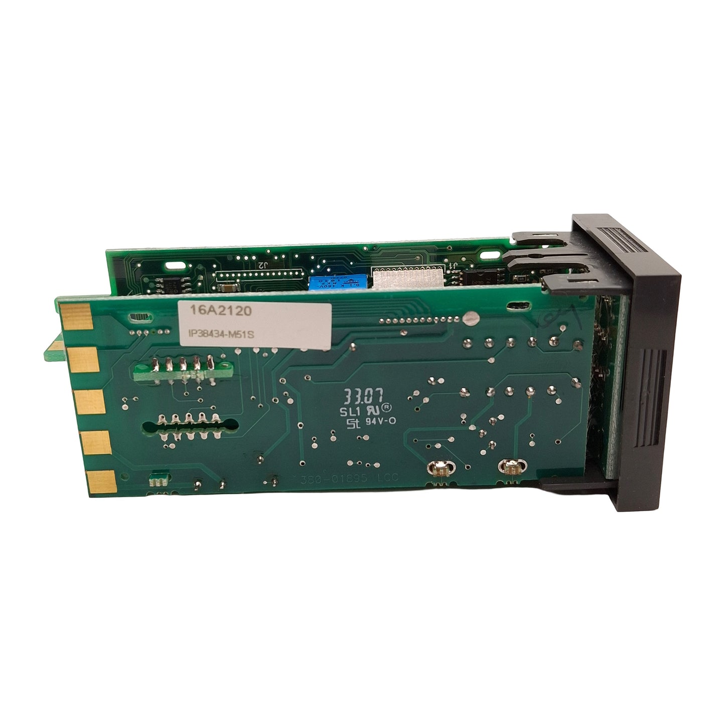Used Love Controls 16A2120 Temperature Controller, 100-240VAC / 132-240VDC, 1/16 DIN