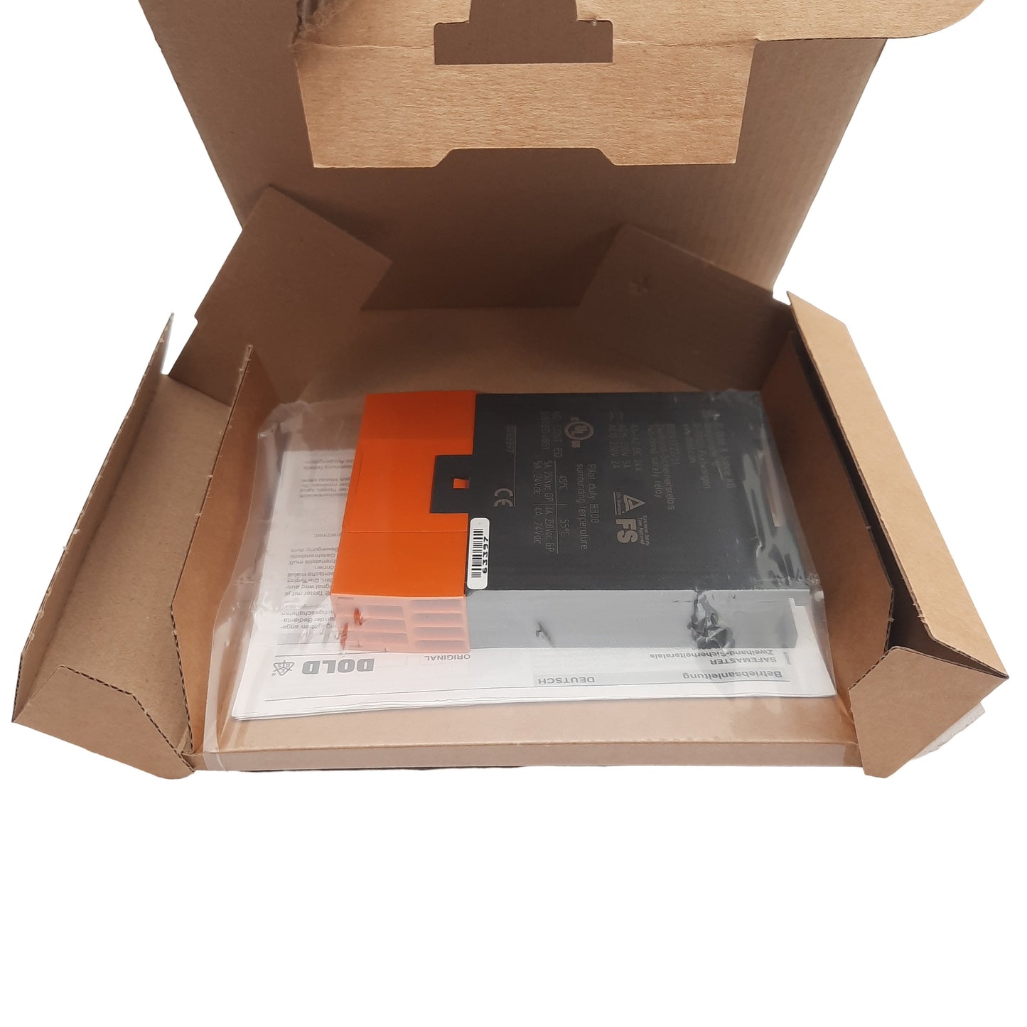 New Dold BG5933-22-61-24 Two-Hand Safety Relay 2-Channel 2NO/1NC 24VDC In 250VAC Out
