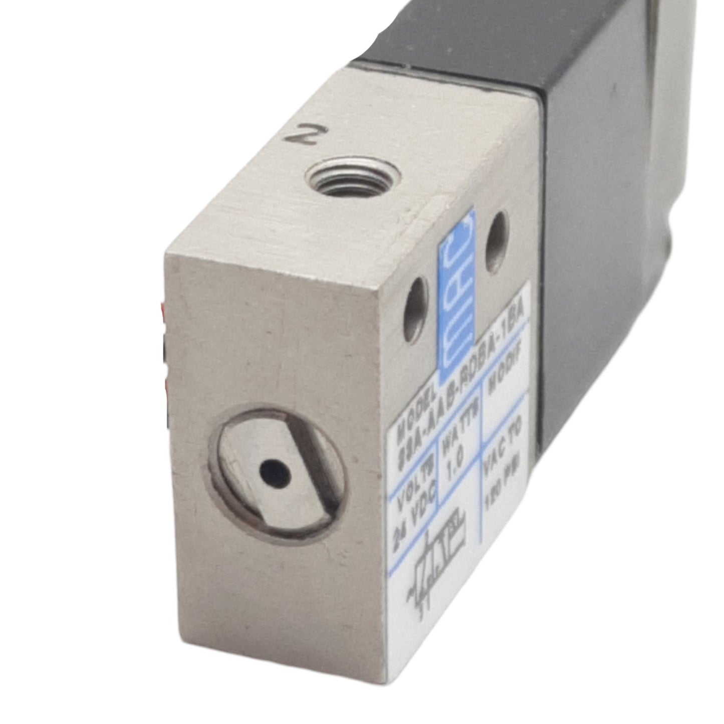 New MAC 33A-AAB-RDBA-1BA Solenoid Valve, 3/2 NC, M3 Ports, 120psi, 1.0W 24VDC Coil
