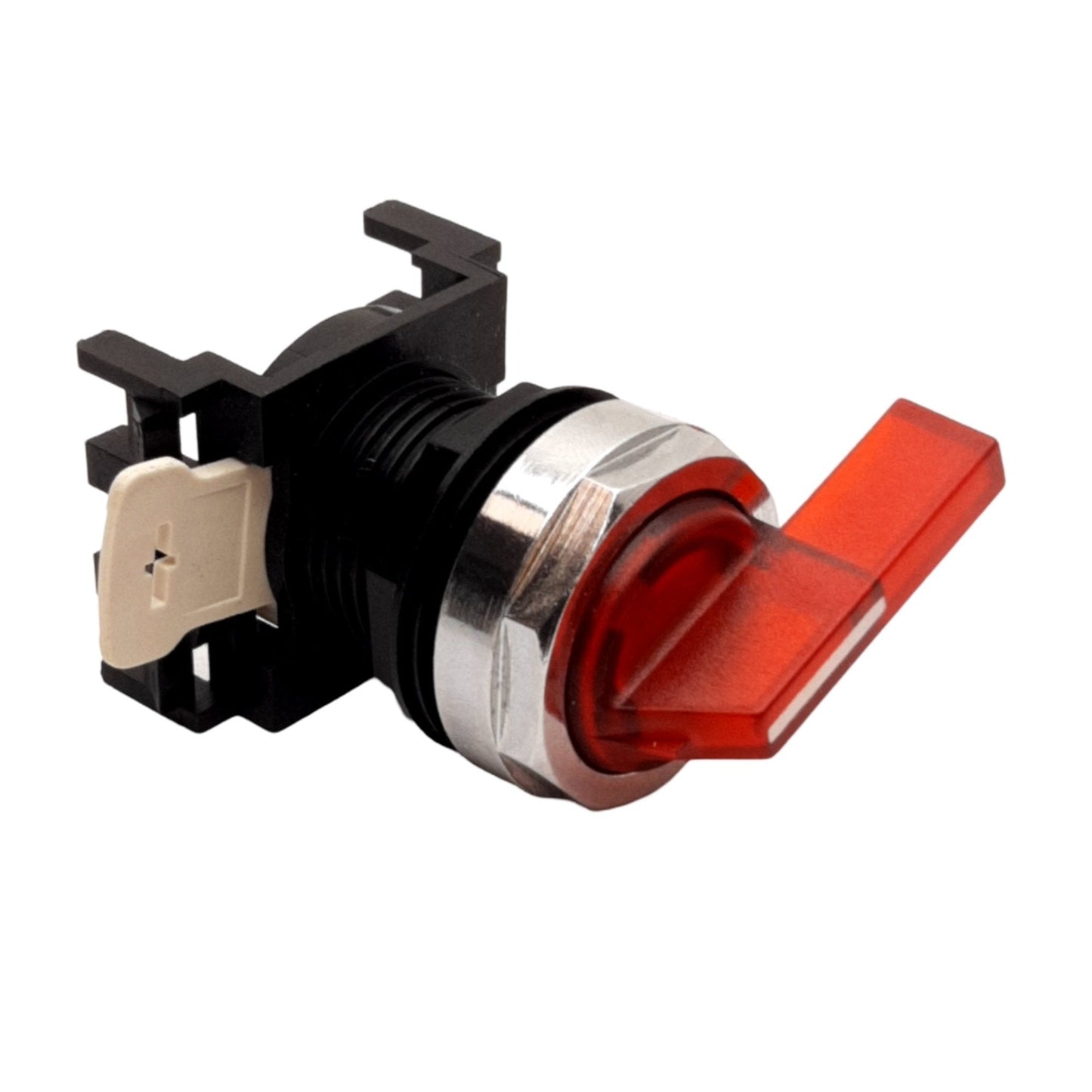 New Cutler-Hammer E22W52 Red Illuminated 2 Position Selector Switch Operator, 22.5mm