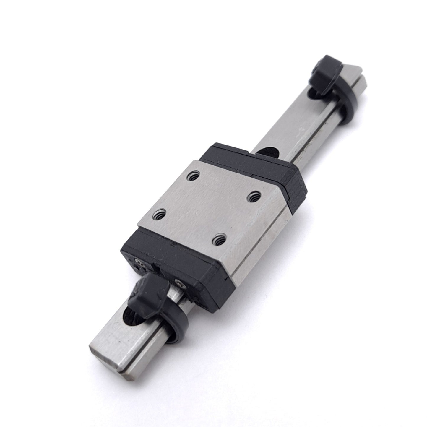 Used Hiwin MGN7 Miniature Ball Bearing Linear Slide w/ 7x60mm Rail, 1.24kN Max