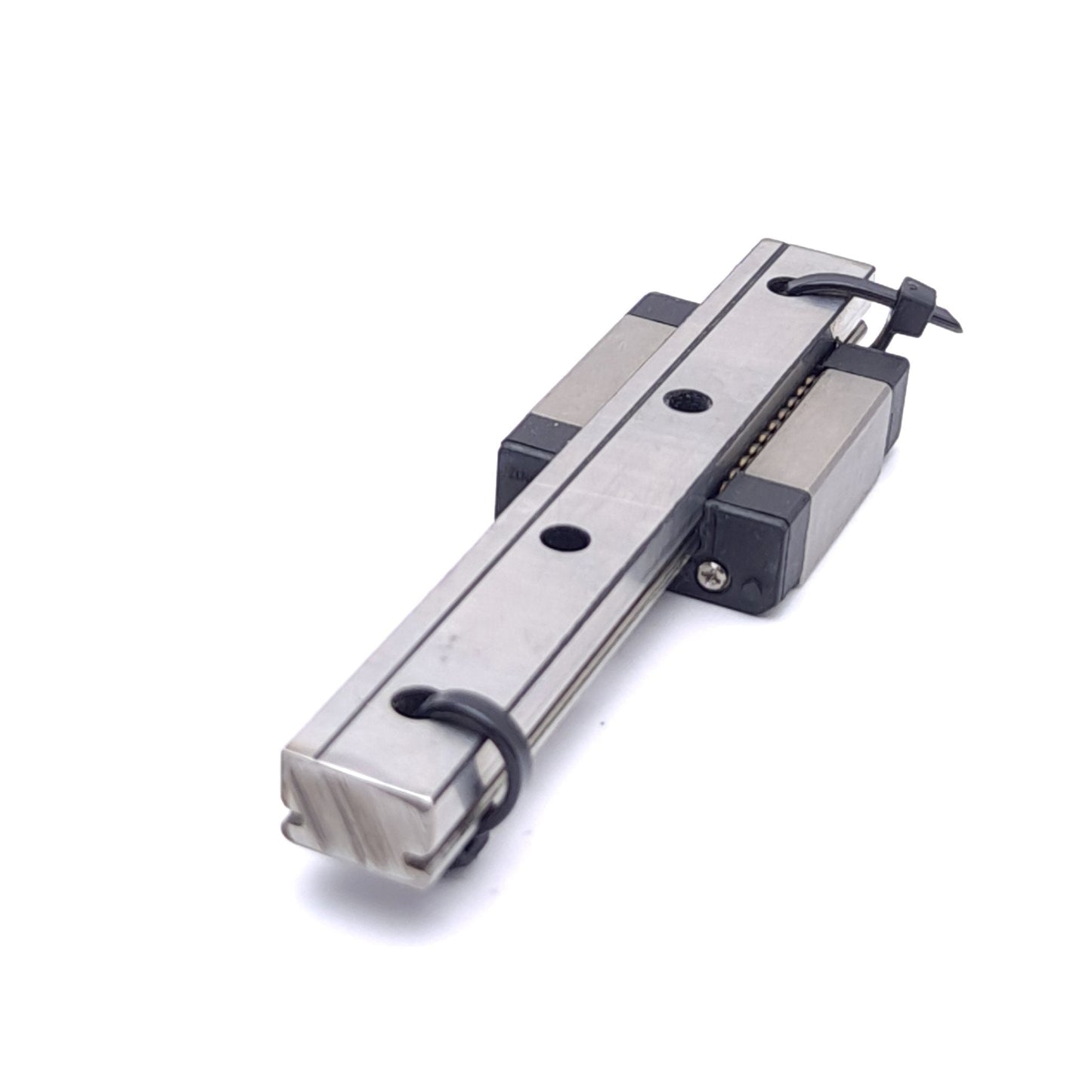 Used Hiwin MGN12 Compact Linear Guide Slide Blocks w/ 12x93mm Rail, 3.92kN Max