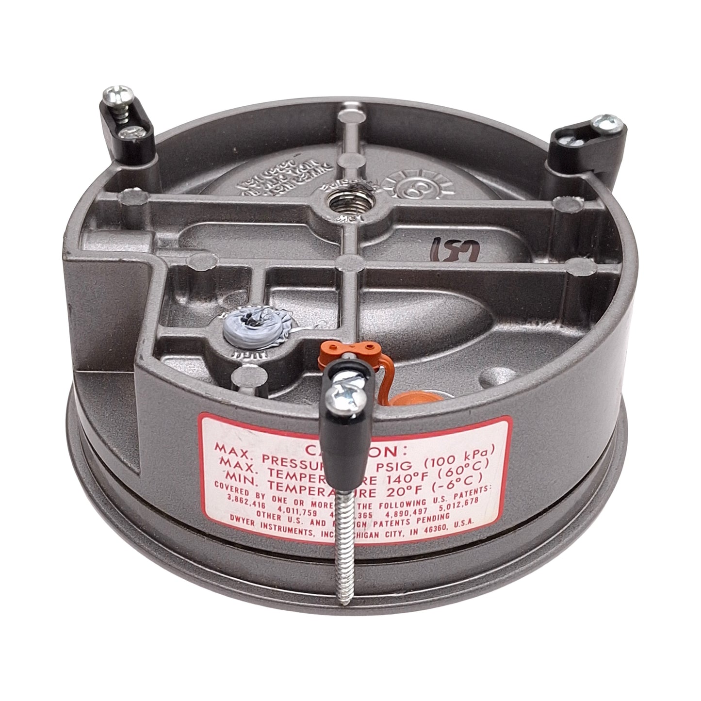 Used Dwyer 2000-500PA Magnehelic Differential Pressure Gauge, 0-500Pa, 1/8in NPT