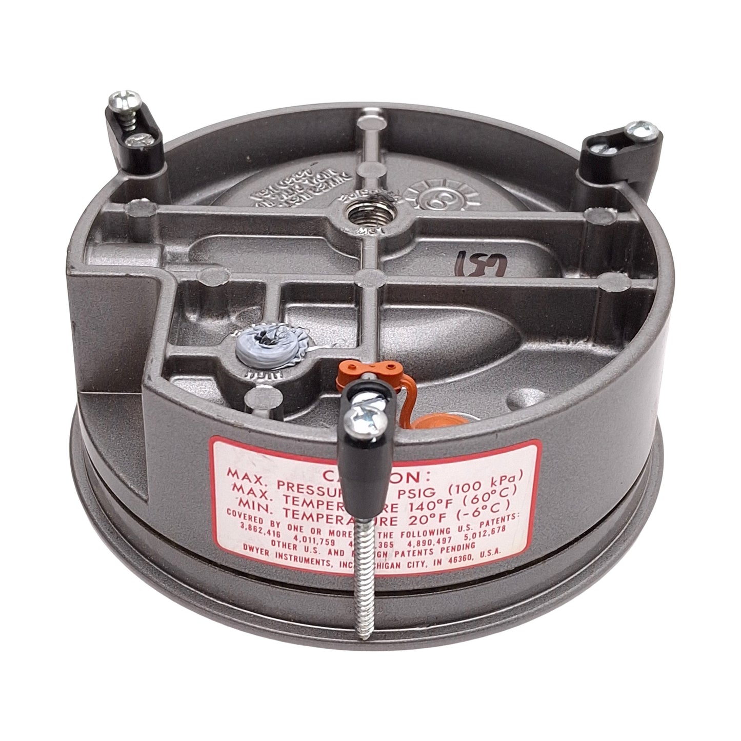 Used Dwyer 2000-500PA Magnehelic Differential Pressure Gauge, 0-500Pa, 1/8in NPT
