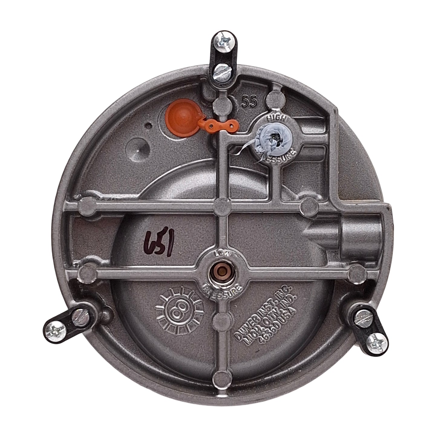 Used Dwyer 2000-500PA Magnehelic Differential Pressure Gauge, 0-500Pa, 1/8in NPT