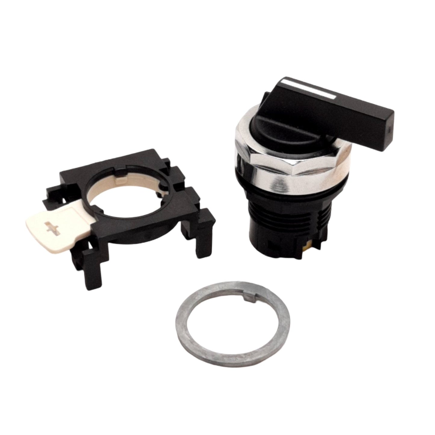 New Cutler-Hammer E22V51 Selector Switch Assembly, 2 Position, 22.5mm, with 1NO 1NC