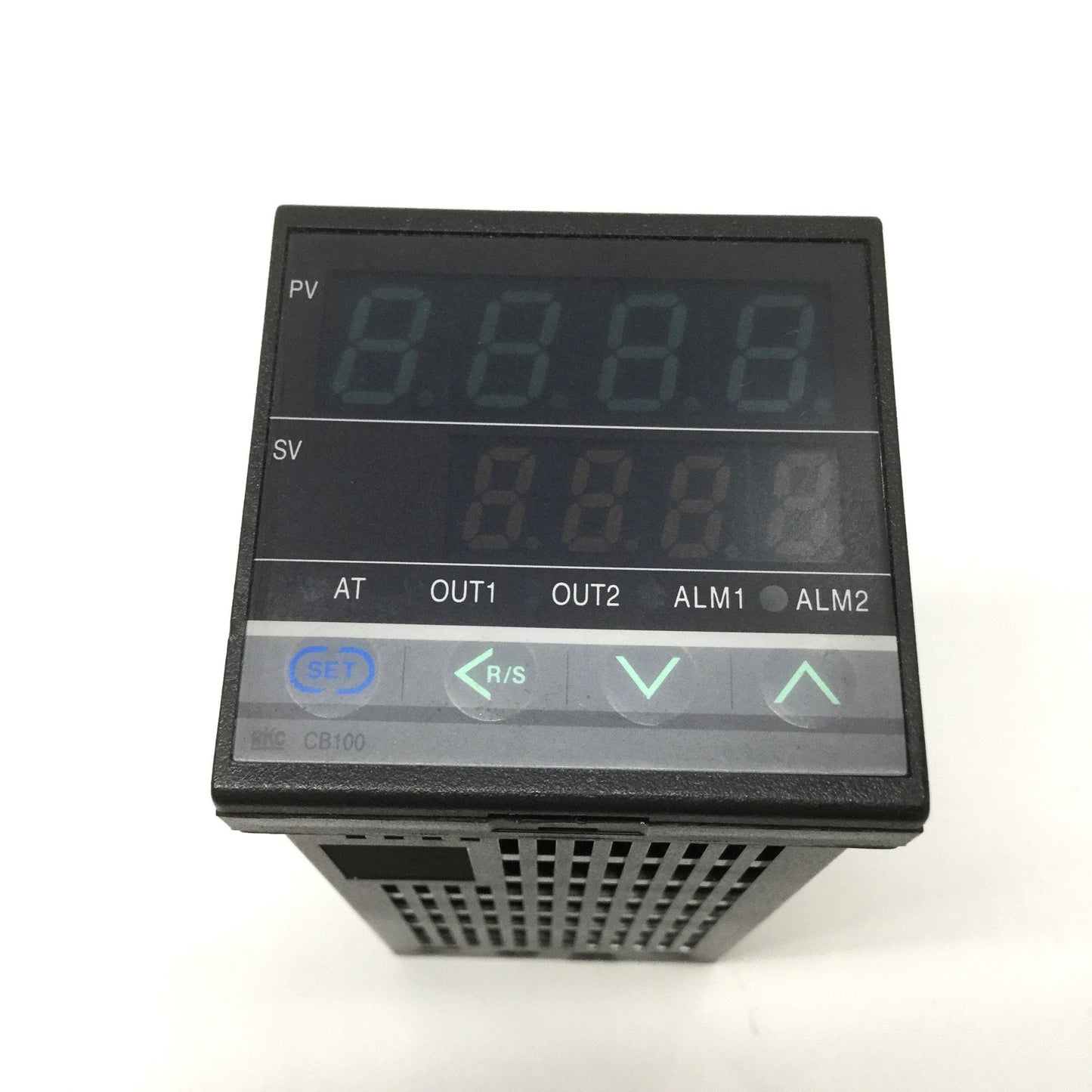 Used RKC CB100 Digital PID Temp Controller 100-240VAC, Relay Output, 2x Alarm