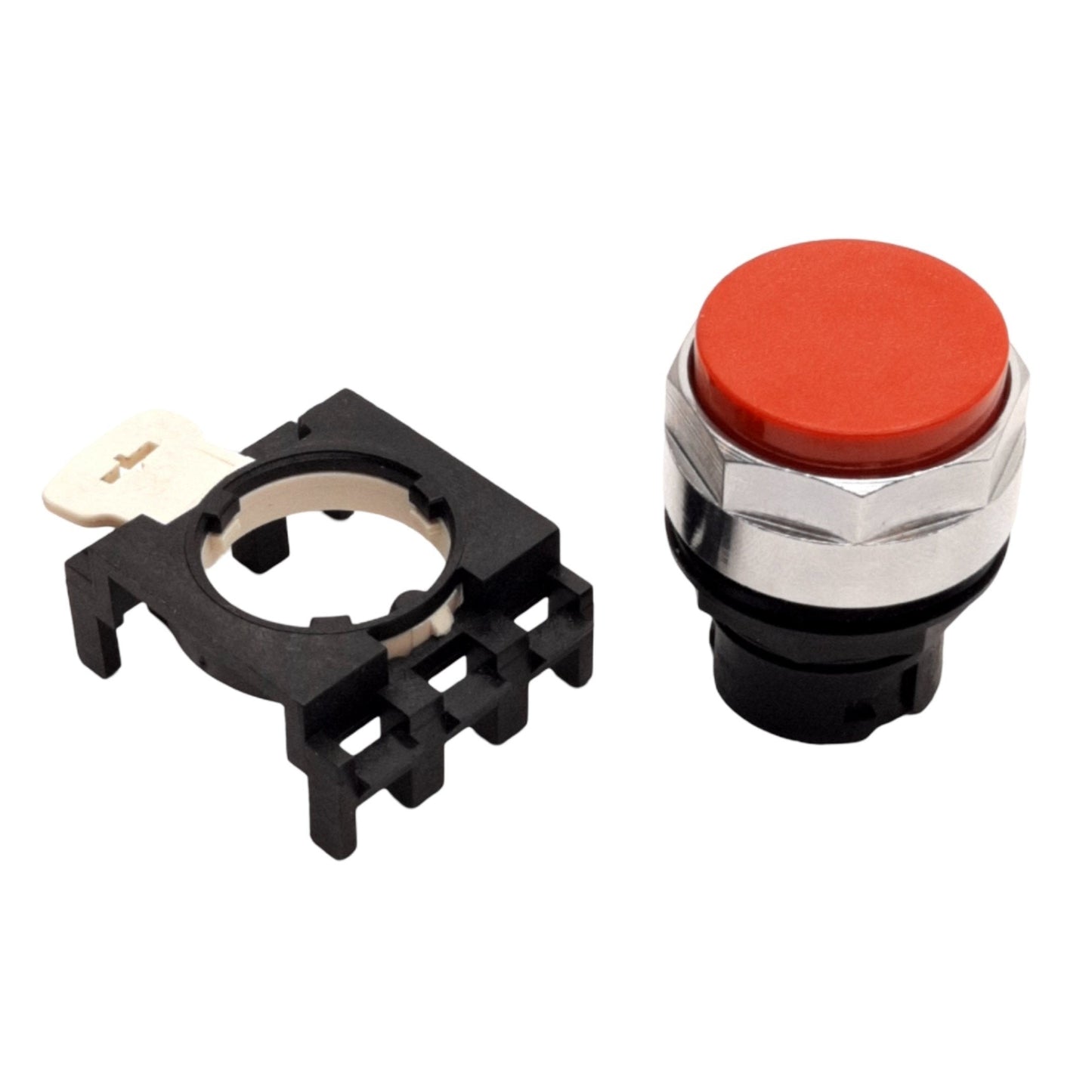 New Cutler-Hammer E22E2 Red Extended Pushbutton Assembly, 22.5mm, with 1NO