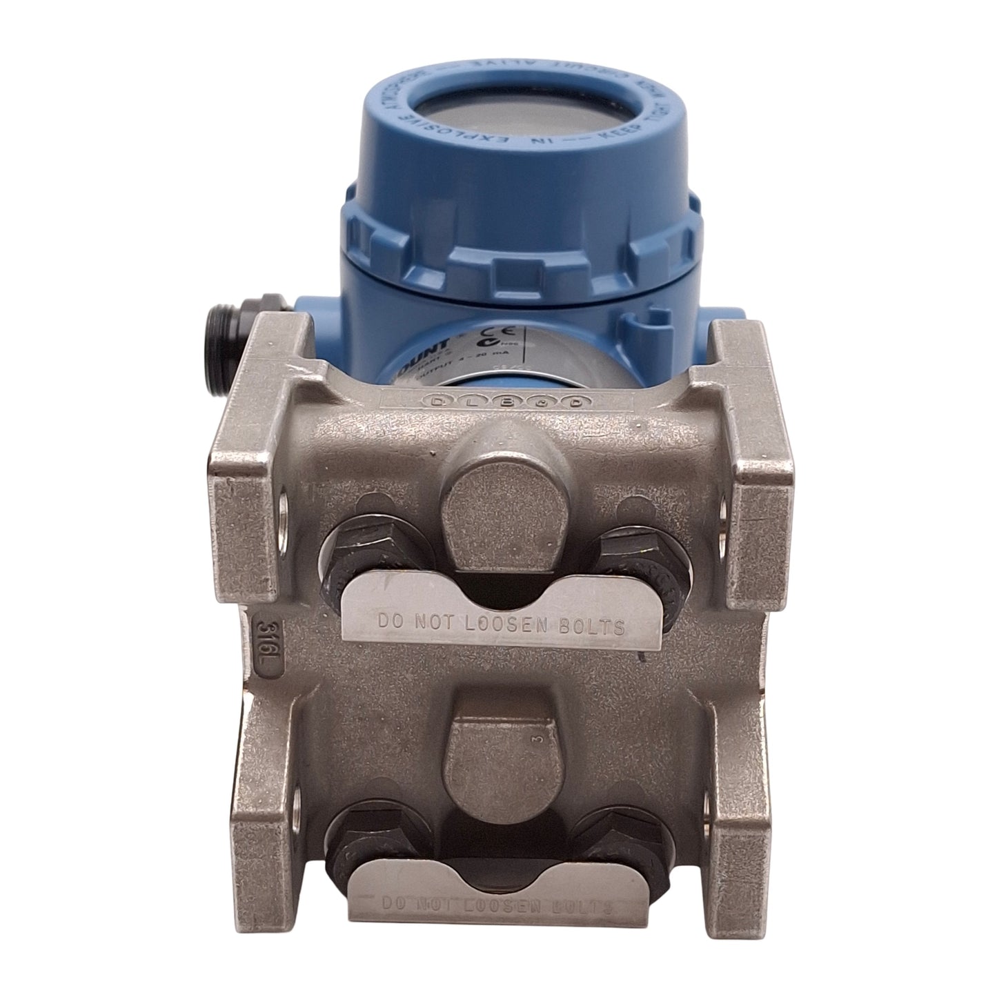 Used Rosemount 3051CD0A02A1AH2L4M5Q4 Smart Pressure Transmitter 0-3in H2O 10.5-55VDC