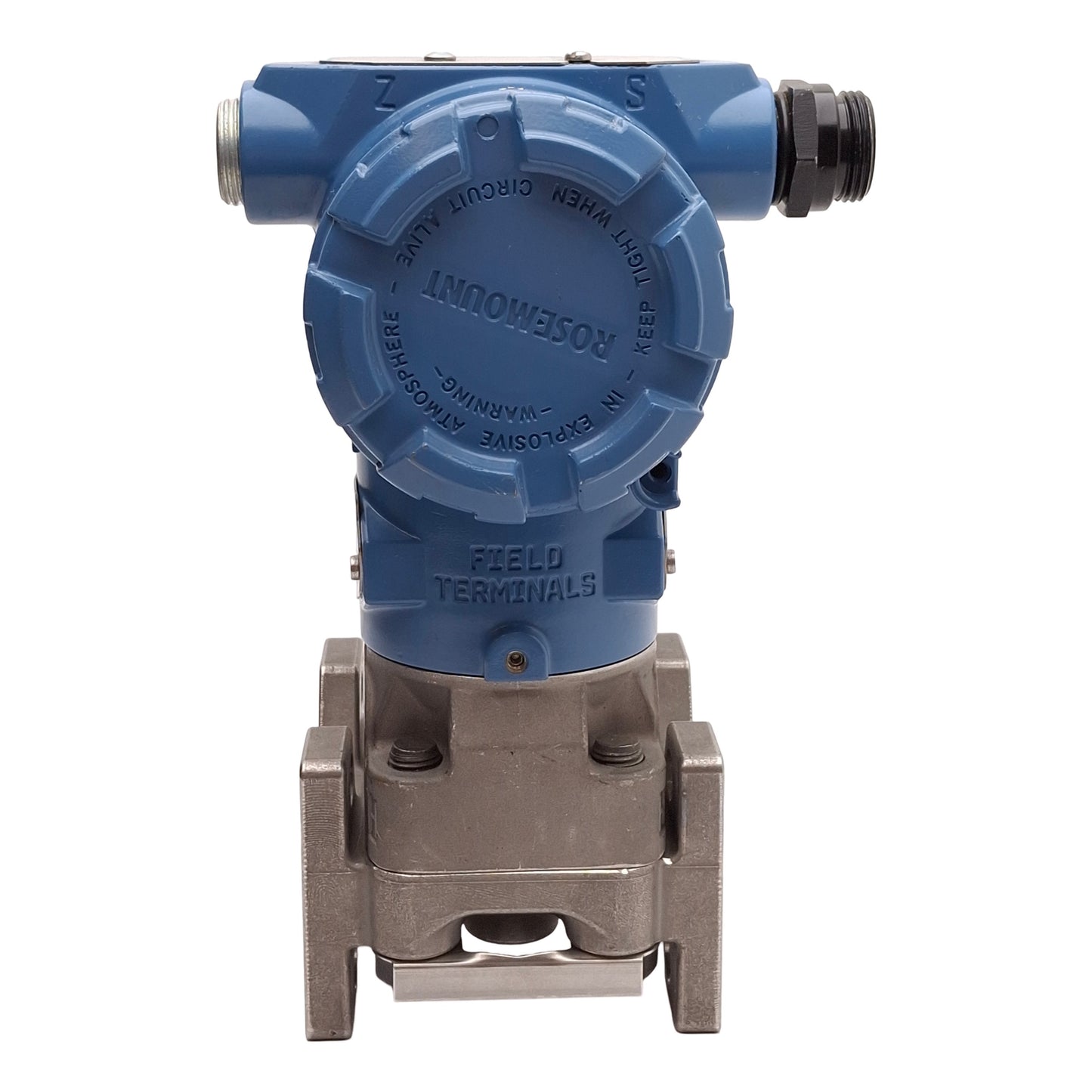 Used Rosemount 3051CD0A02A1AH2L4M5Q4 Smart Pressure Transmitter 0-3in H2O 10.5-55VDC