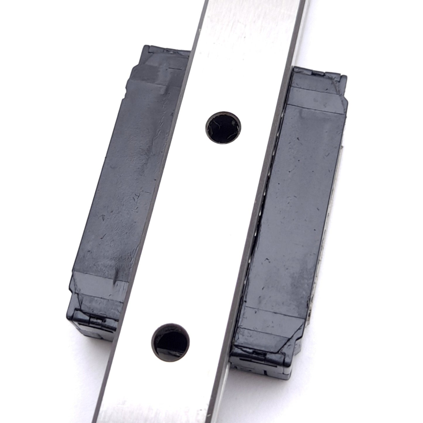 Used CPC MR12MN ZU (x2) Miniature Linear Guide Blocks w/ 12x260mm Rail, 4269N Max