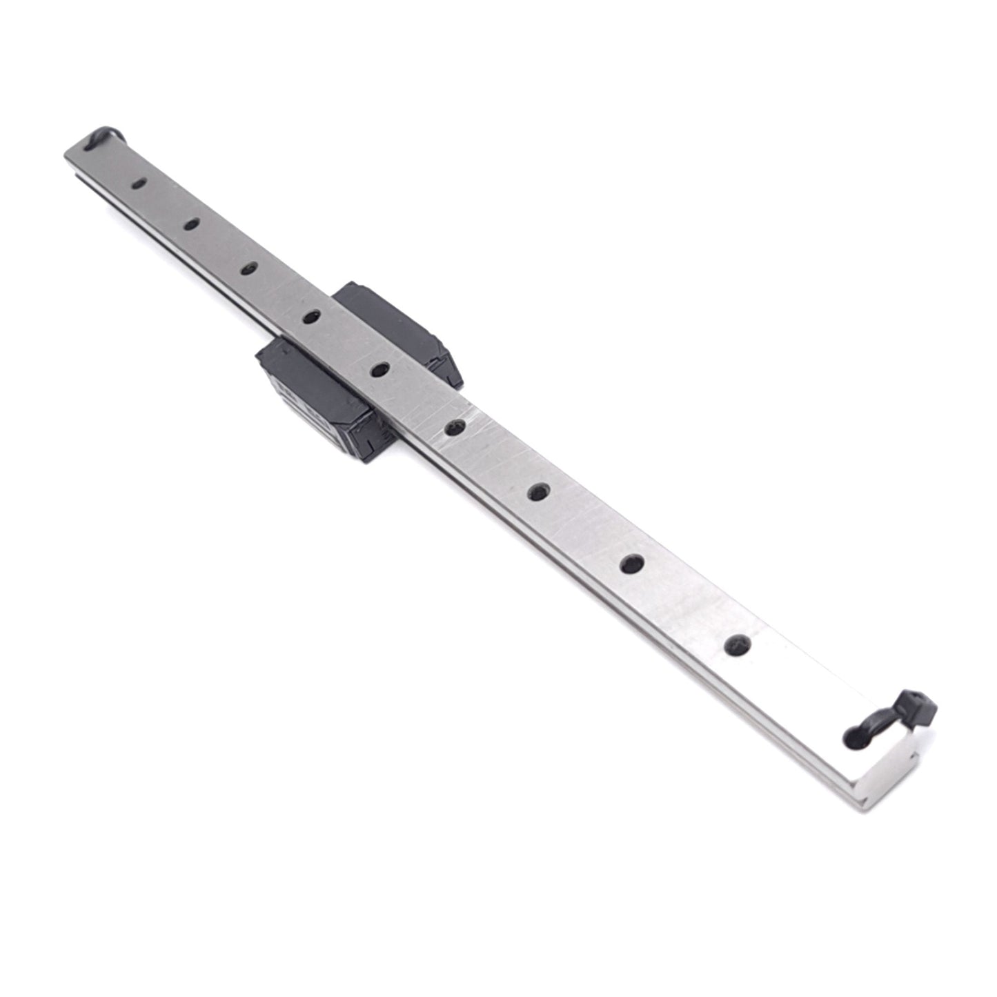 Used CPC MR12MN ZU Miniature Linear Guide Block w/ 12x260mm Rail, 4269N Max