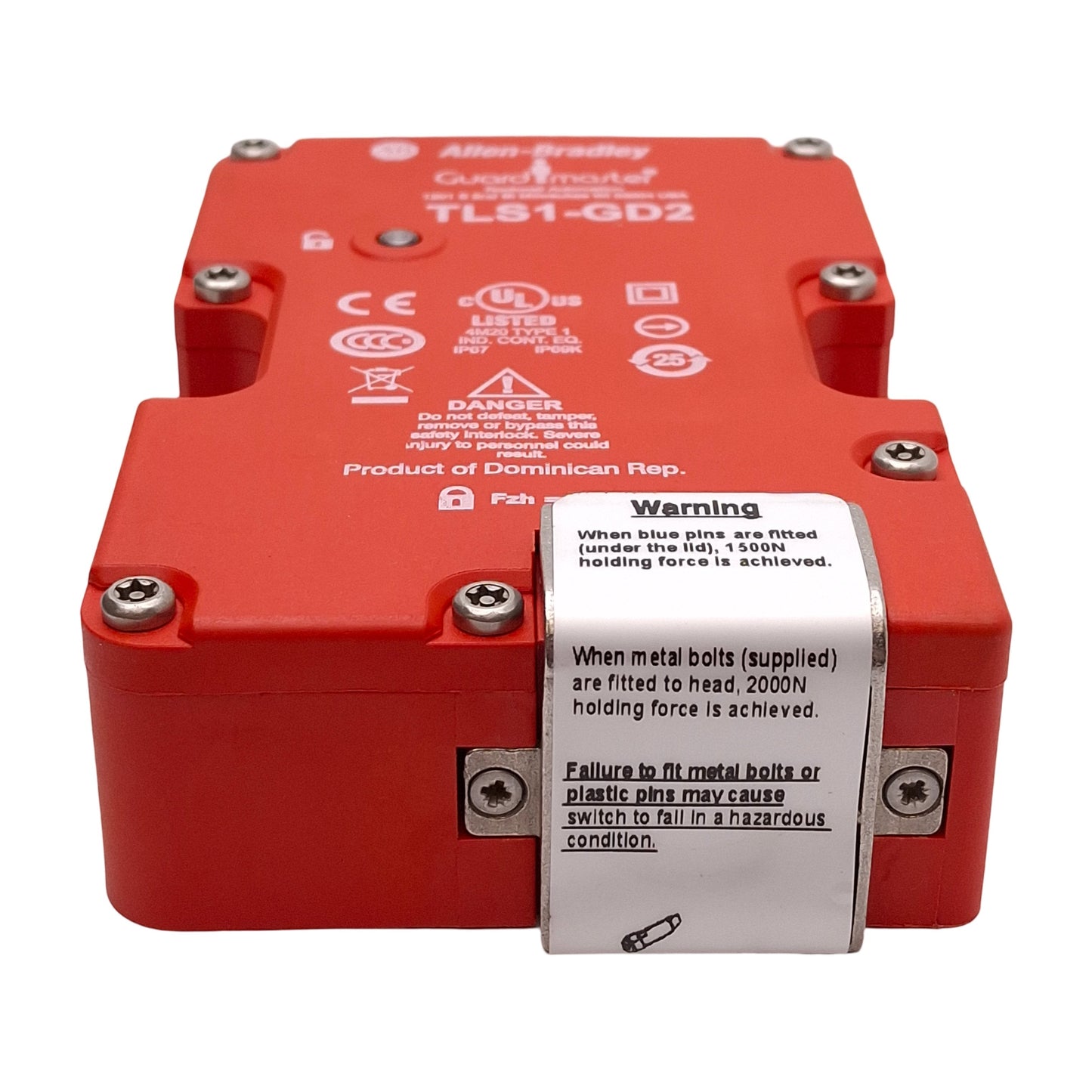 New Allen Bradley 440G-T27172 Guardmaster Safety Interlock, 2NC+1NO, 110VAC Coil