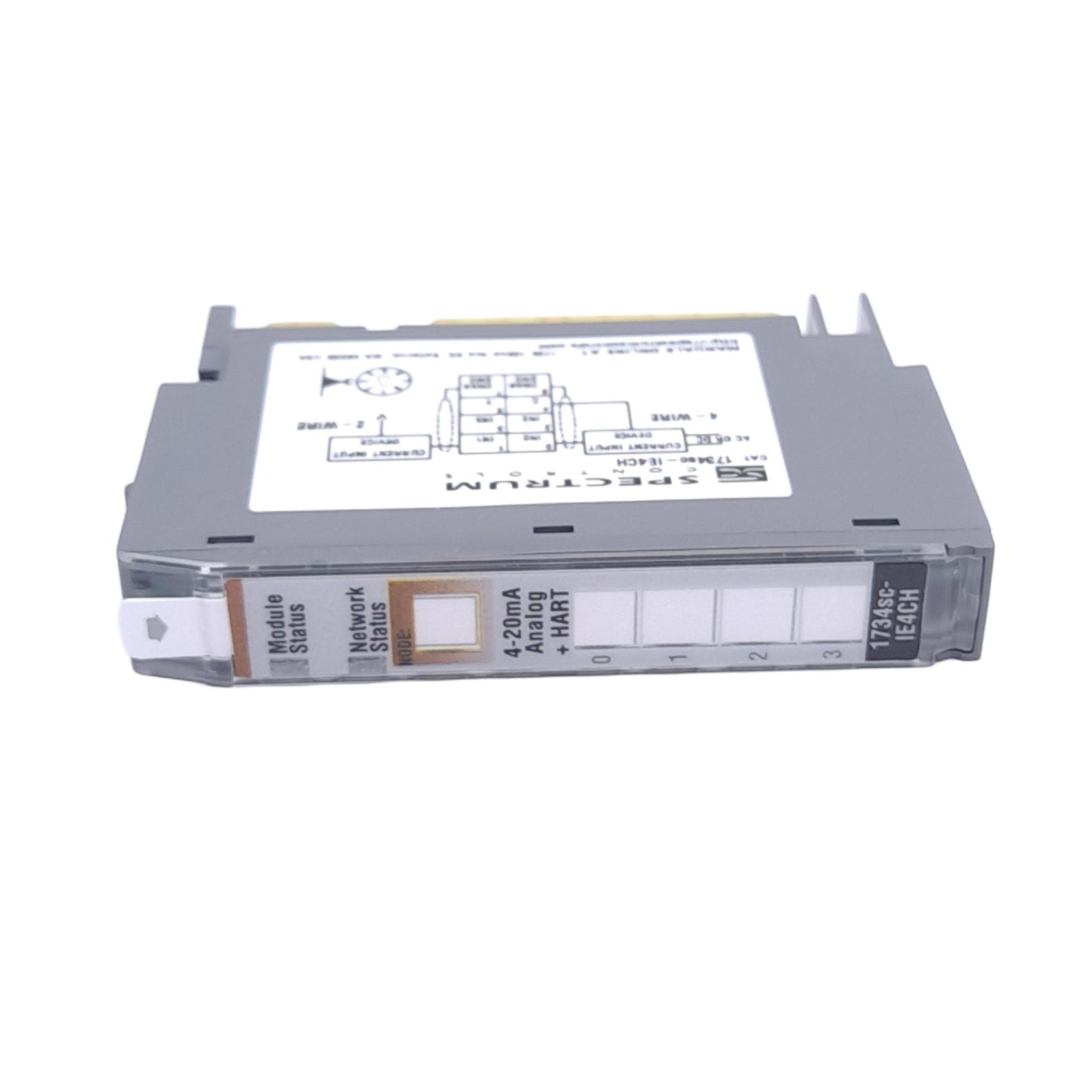 New Spectrum 1734sc-IE4CH POINT I/O 4-Channel Analog Module, HART 4-20mA Input