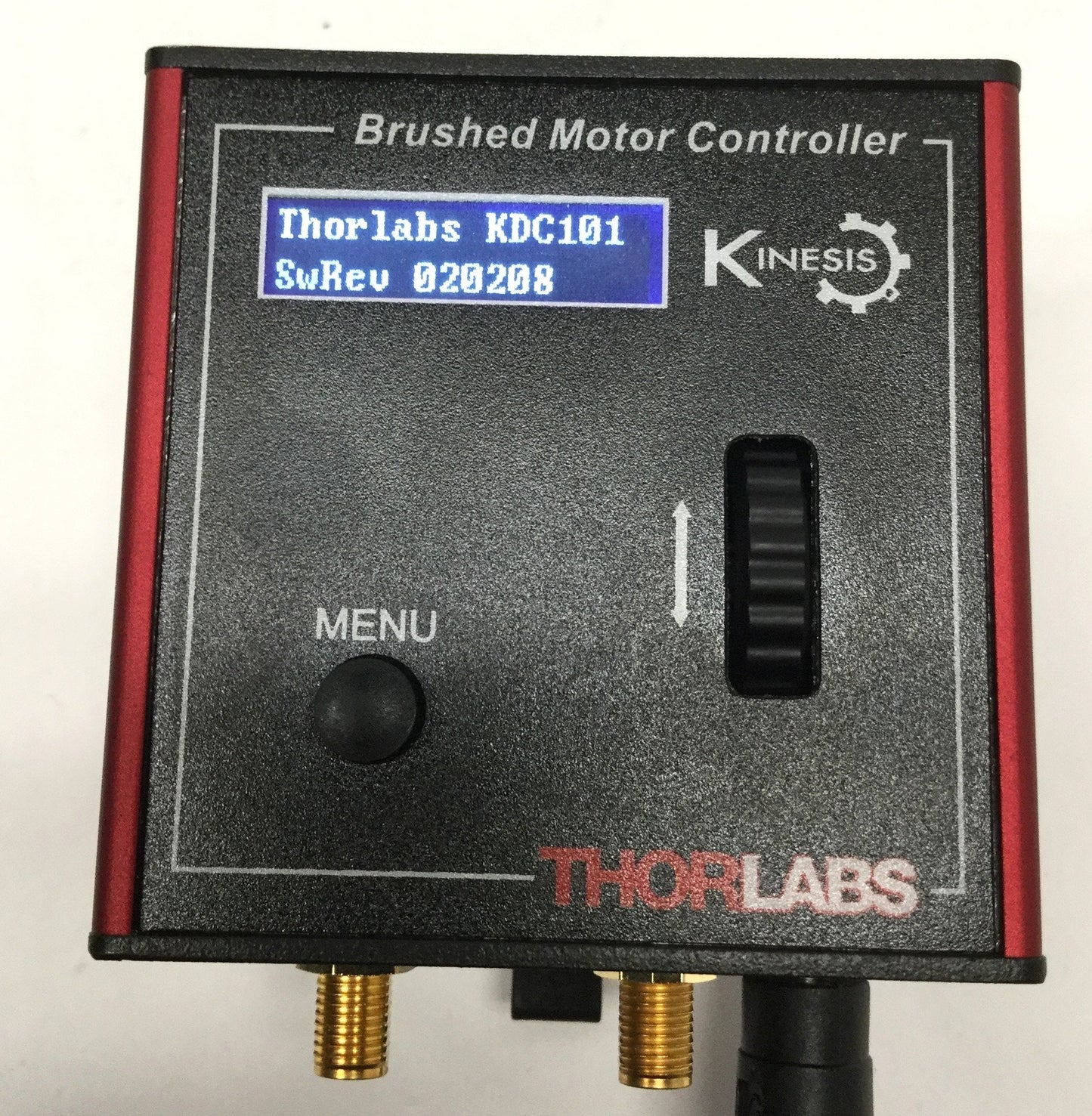 Used Thorlabs KDC101 K-Cube Brushed DC Servo Motor Stage Single-Axis Controller 15VDC