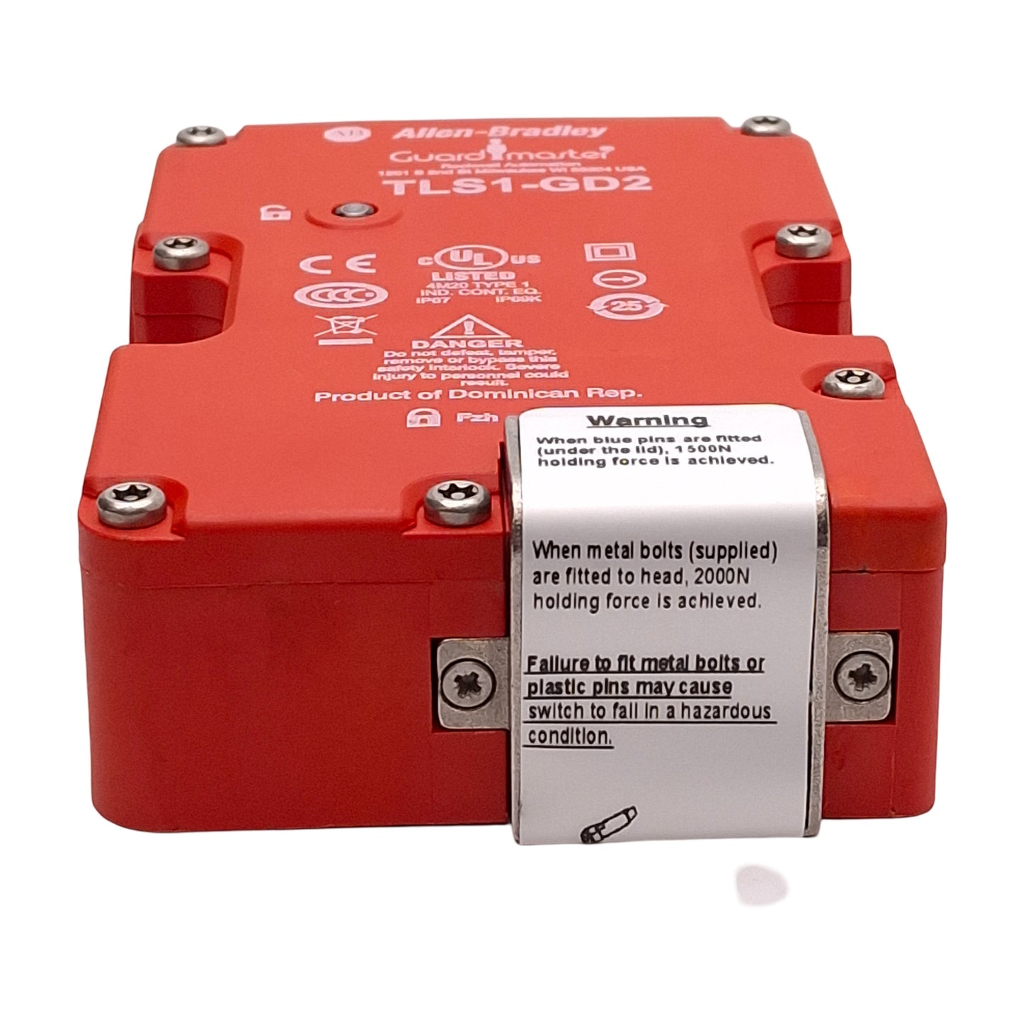New Allen Bradley 440G-T27169 Guardmaster Safety Interlock, 2NC+1NO, 24VAC/DC Coil