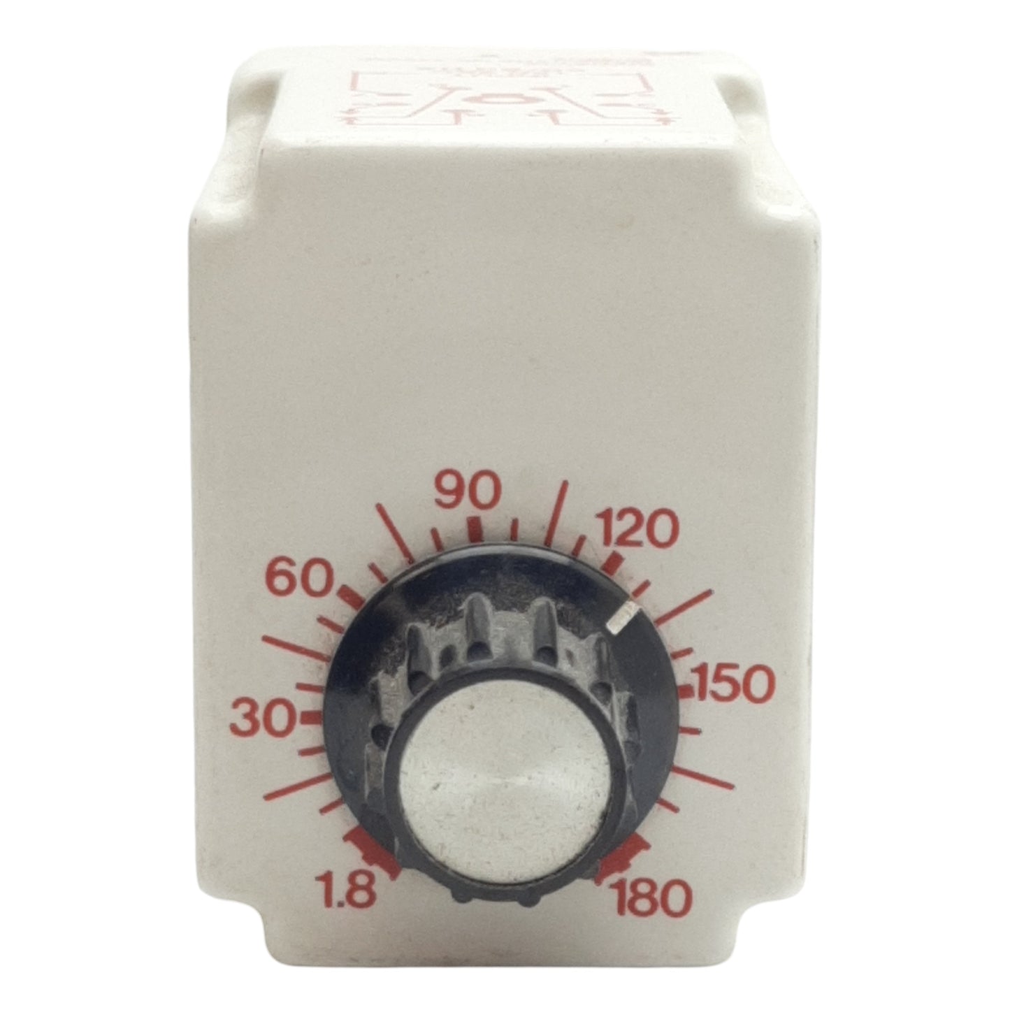 Used Dayton 5X829C Solid-State Time Delay Relay, 1.8-180sec Range, 120VAC In, 8-Pin