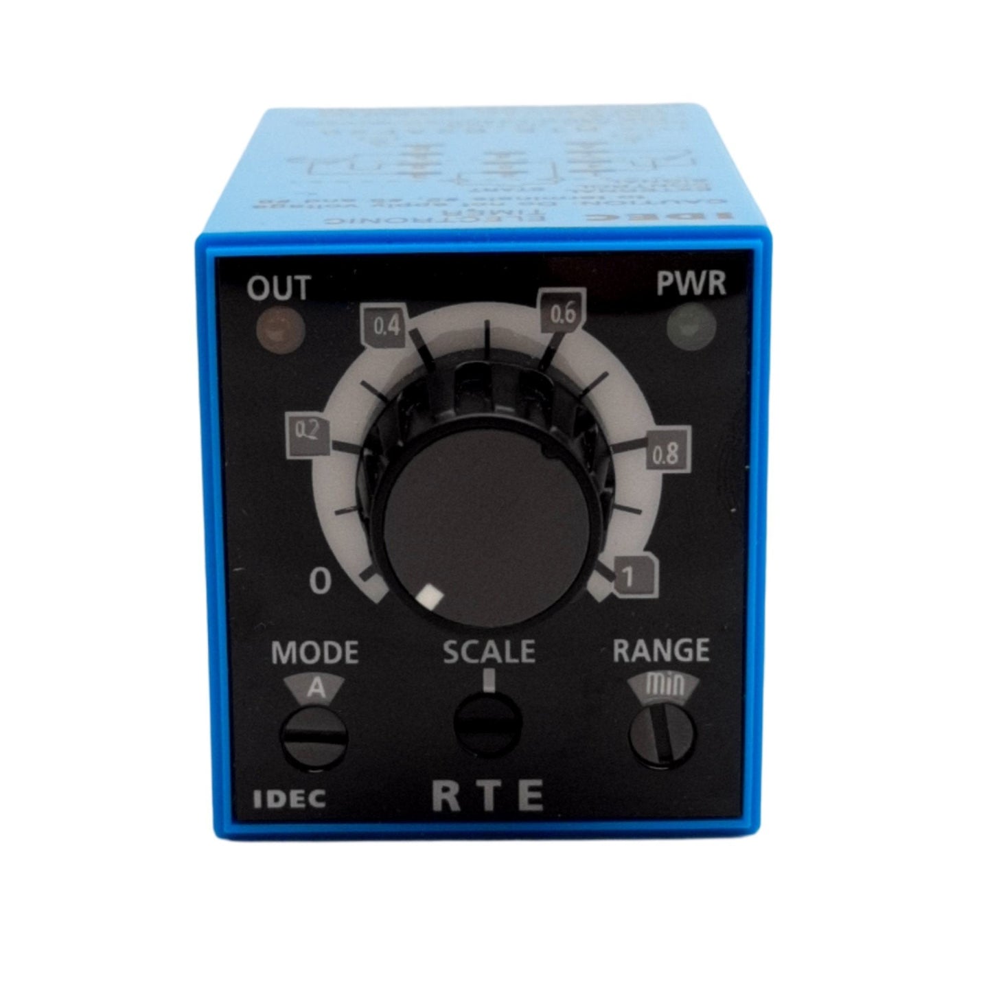 New IDEC RTE-B2AF20 Electronic Timer, Blade Socket, 0.1sec-600hr, 240VAC 10A