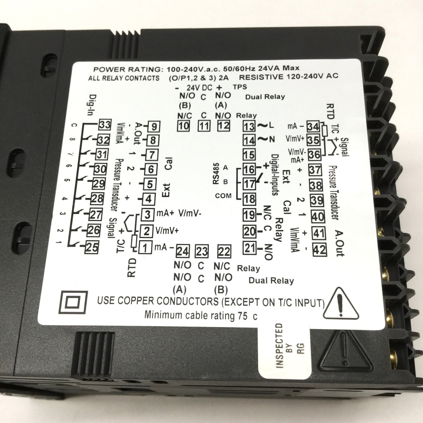 Used Dynisco UPR900 Strain Gauge Melt Pressure/Process Indicator Analog Out, 3x Relay